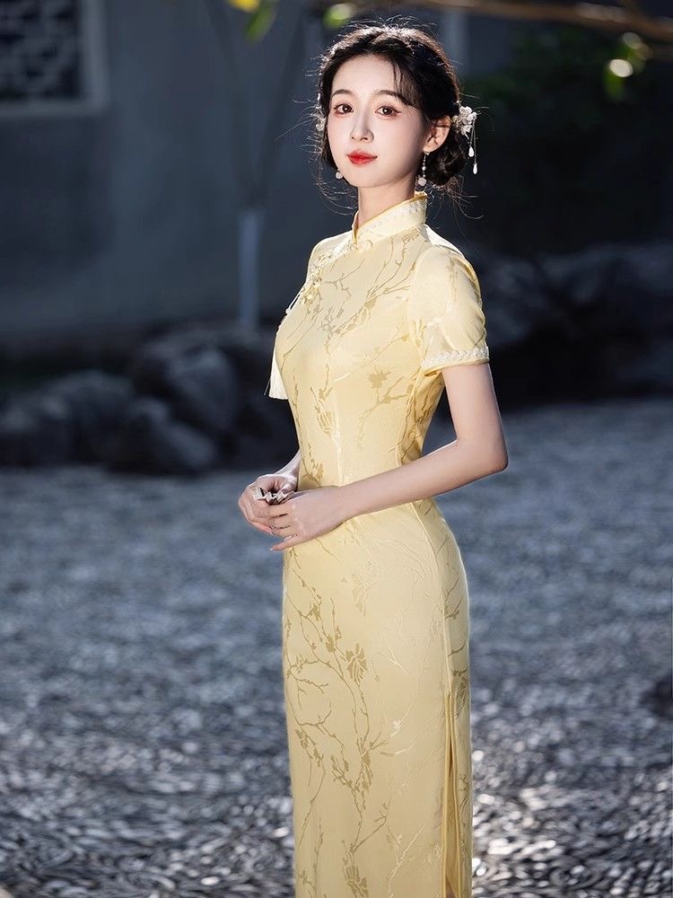 Elegant Cheongsam Dress