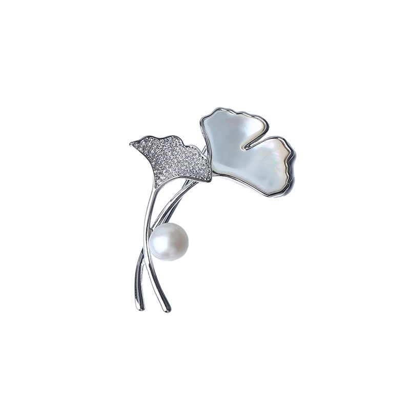 Elegant Floral Brooch