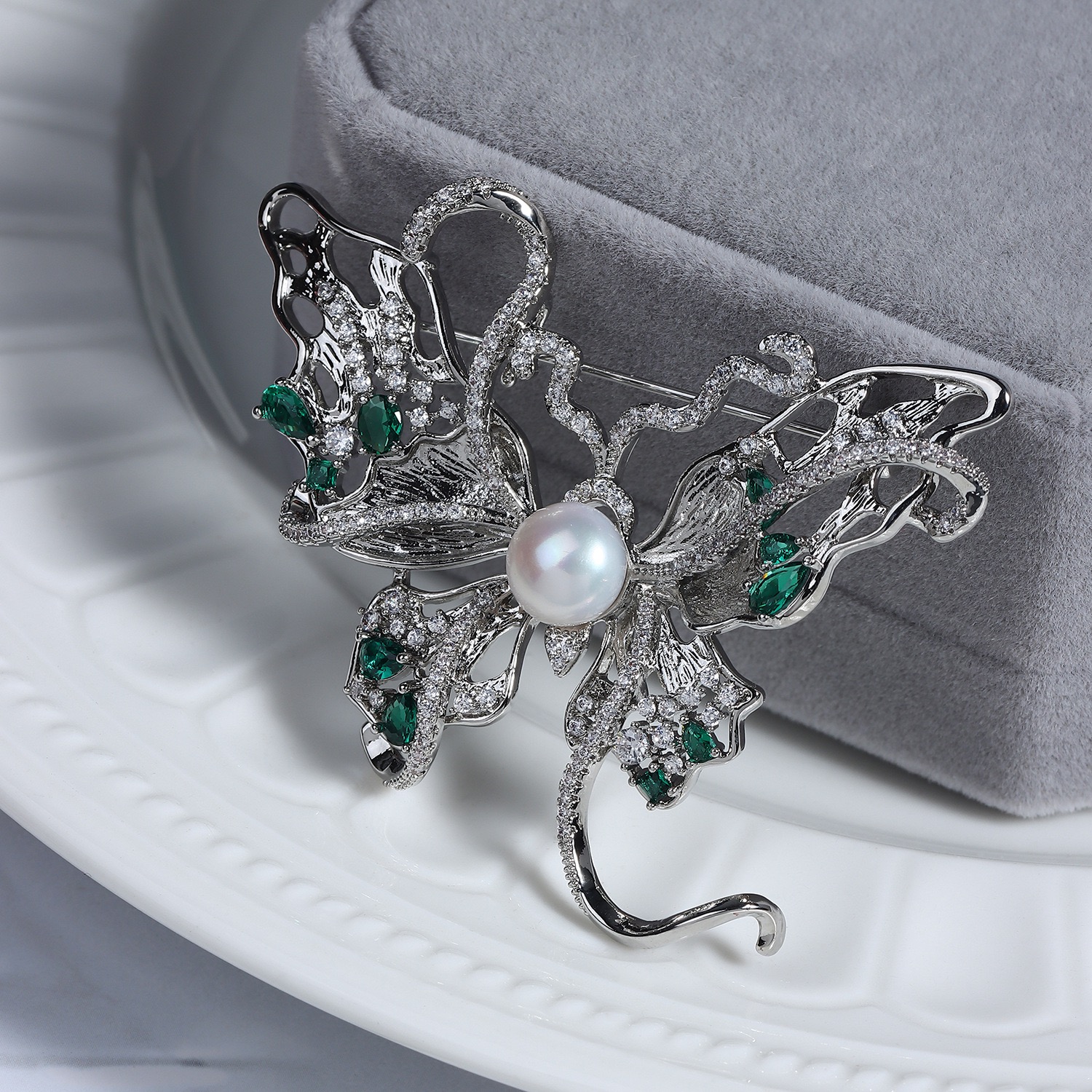 Elegant Butterfly Brooch