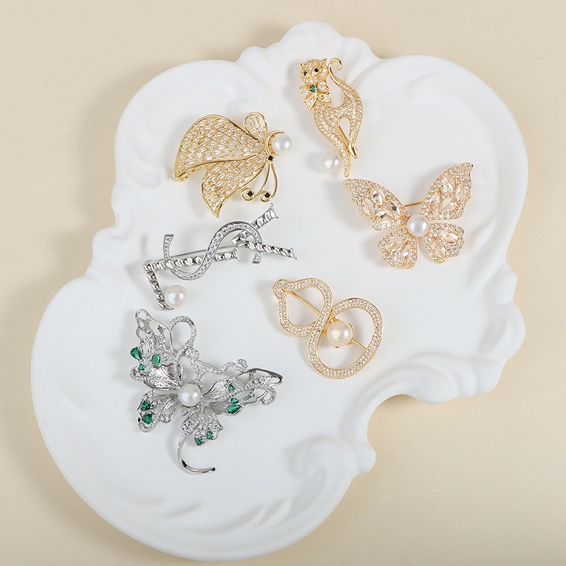 Elegant Butterfly Brooch