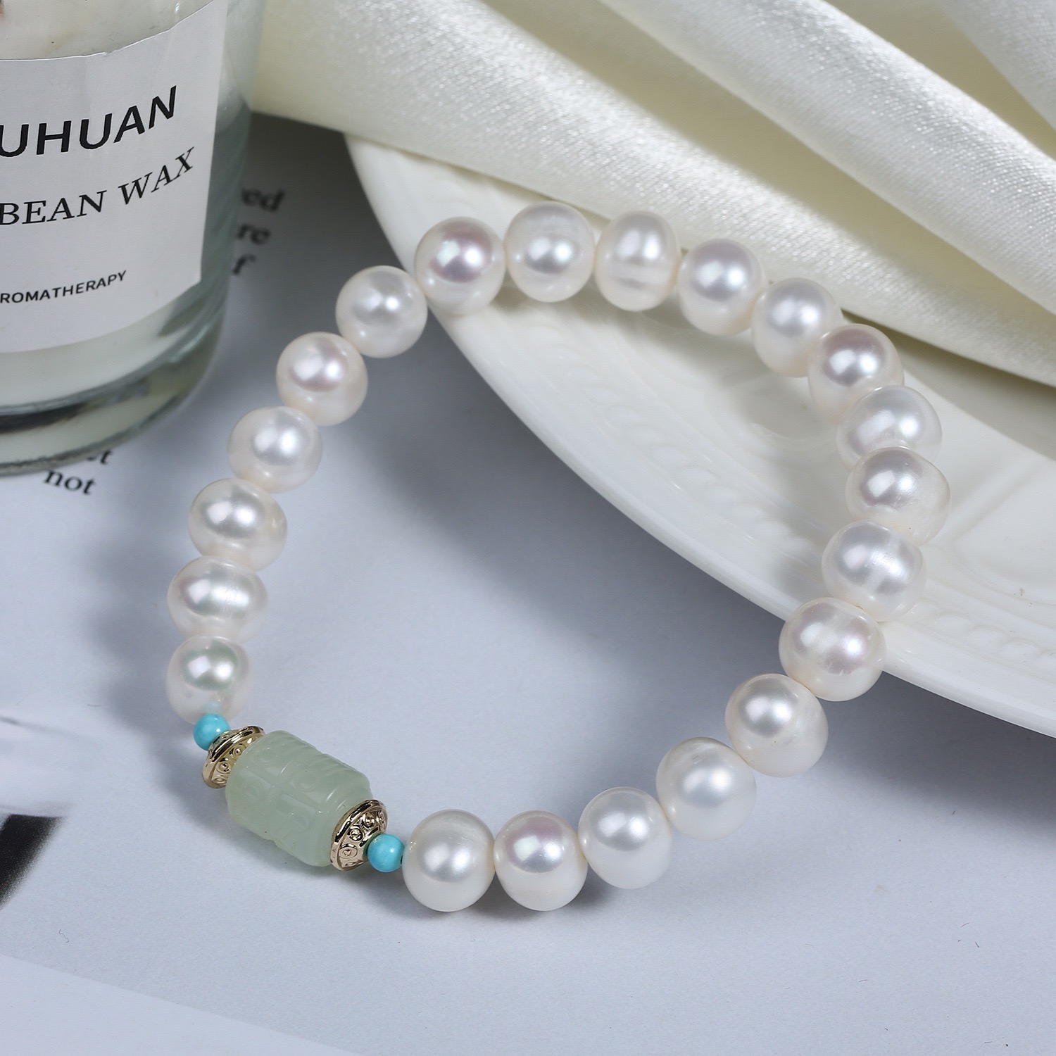 Elegant Pearl Bracelet