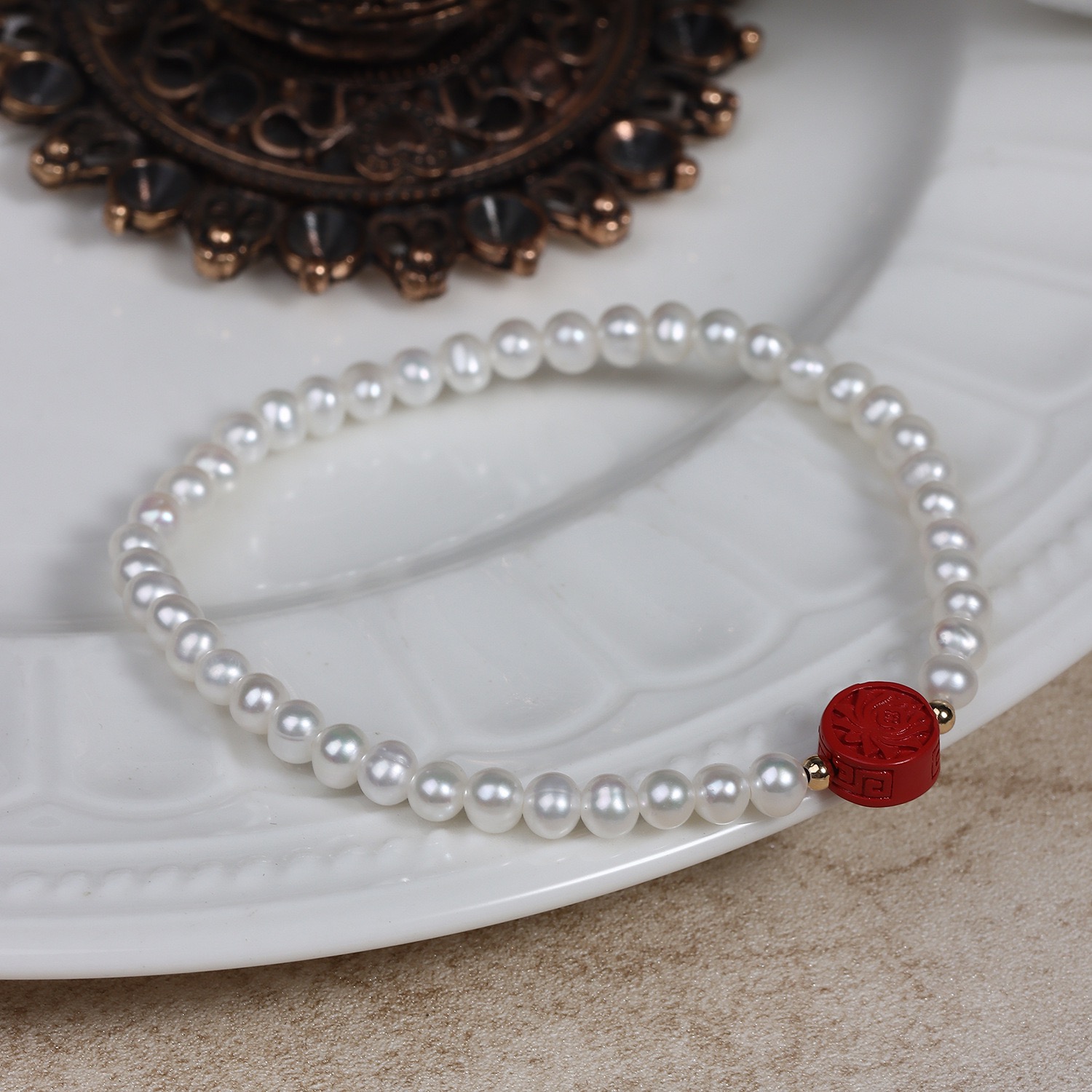 Elegant Pearl Bracelet