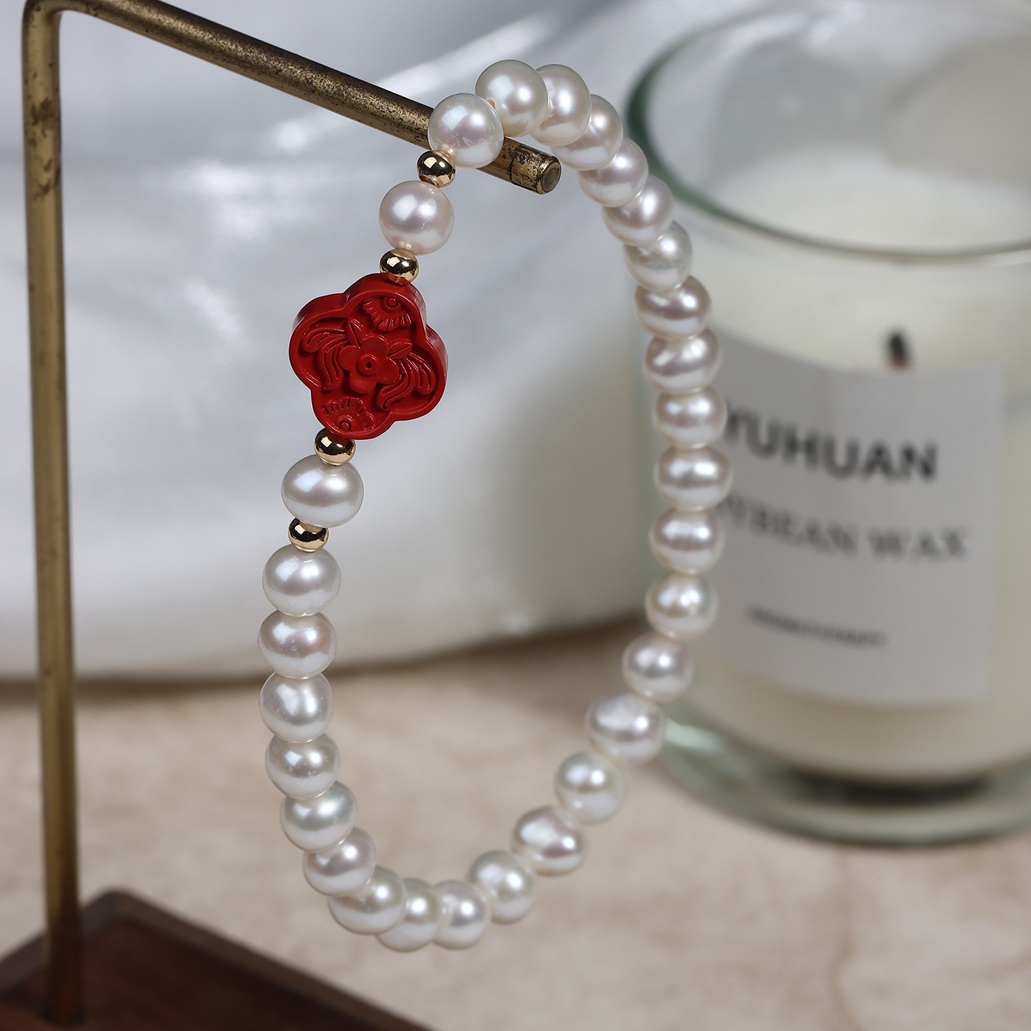 Elegant Pearl Bracelet