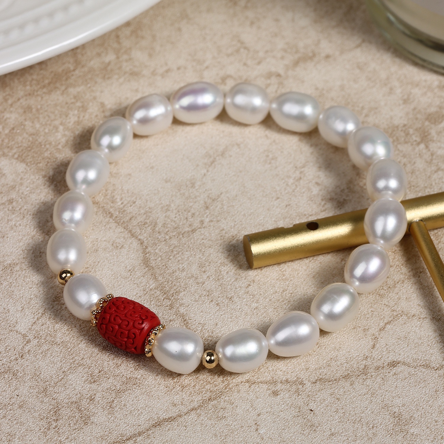 Elegant Pearl Bracelet
