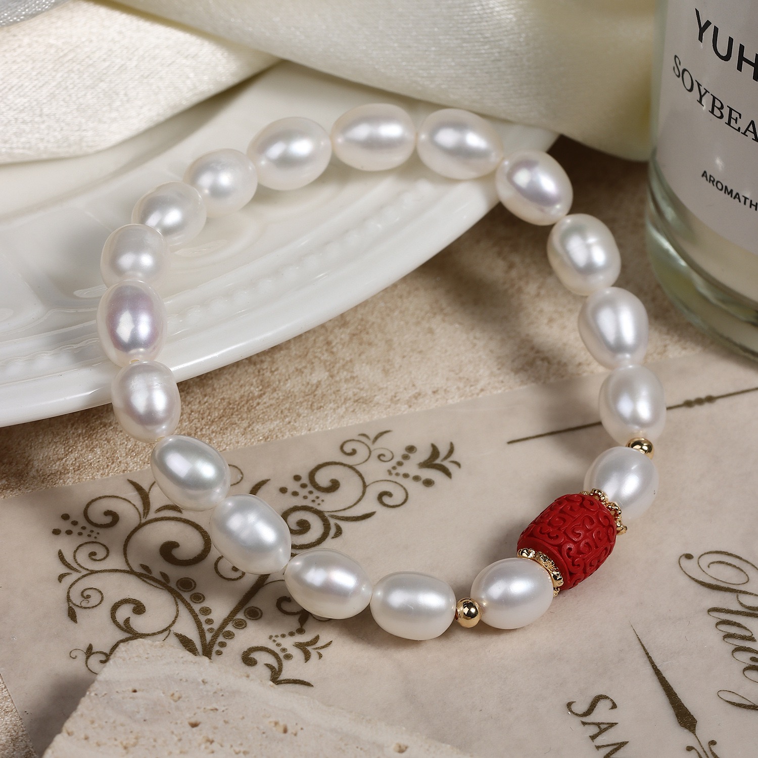 Elegant Pearl Bracelet
