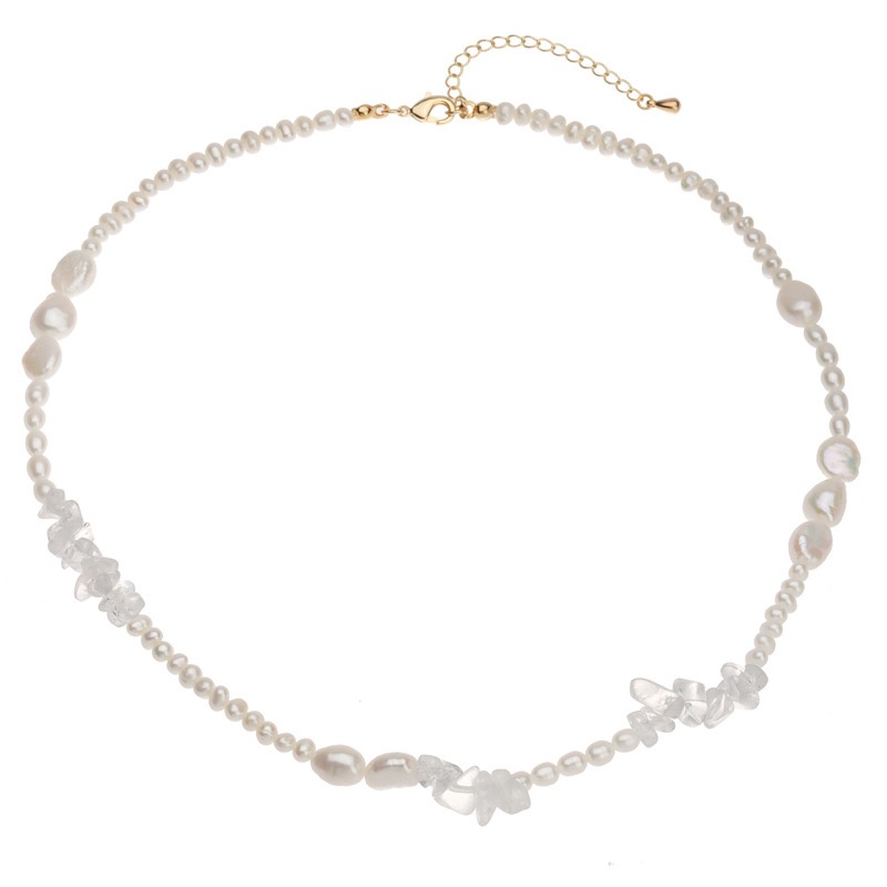 Pearl and Crystal Necklace