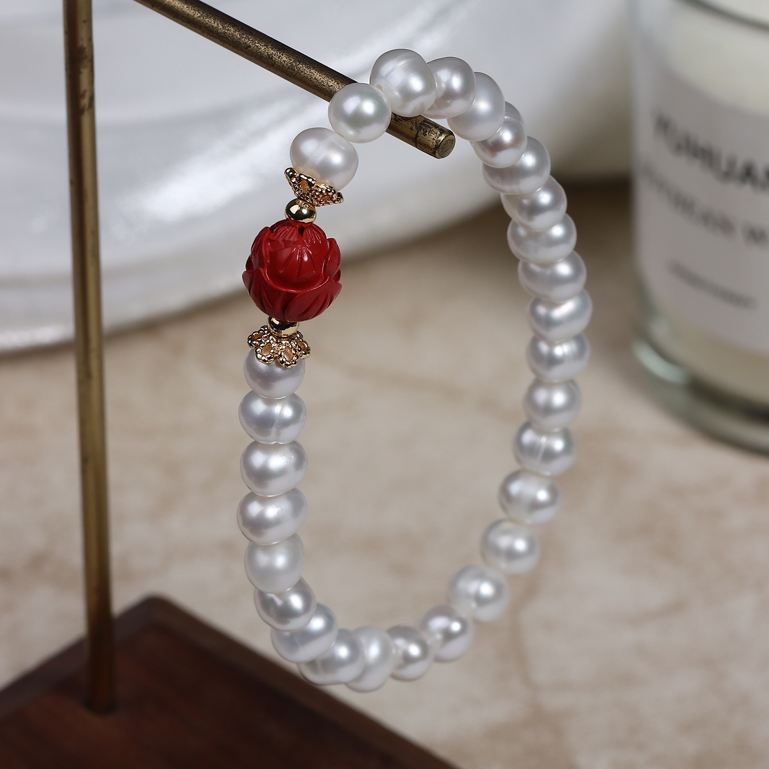 Elegant Pearl Bracelet
