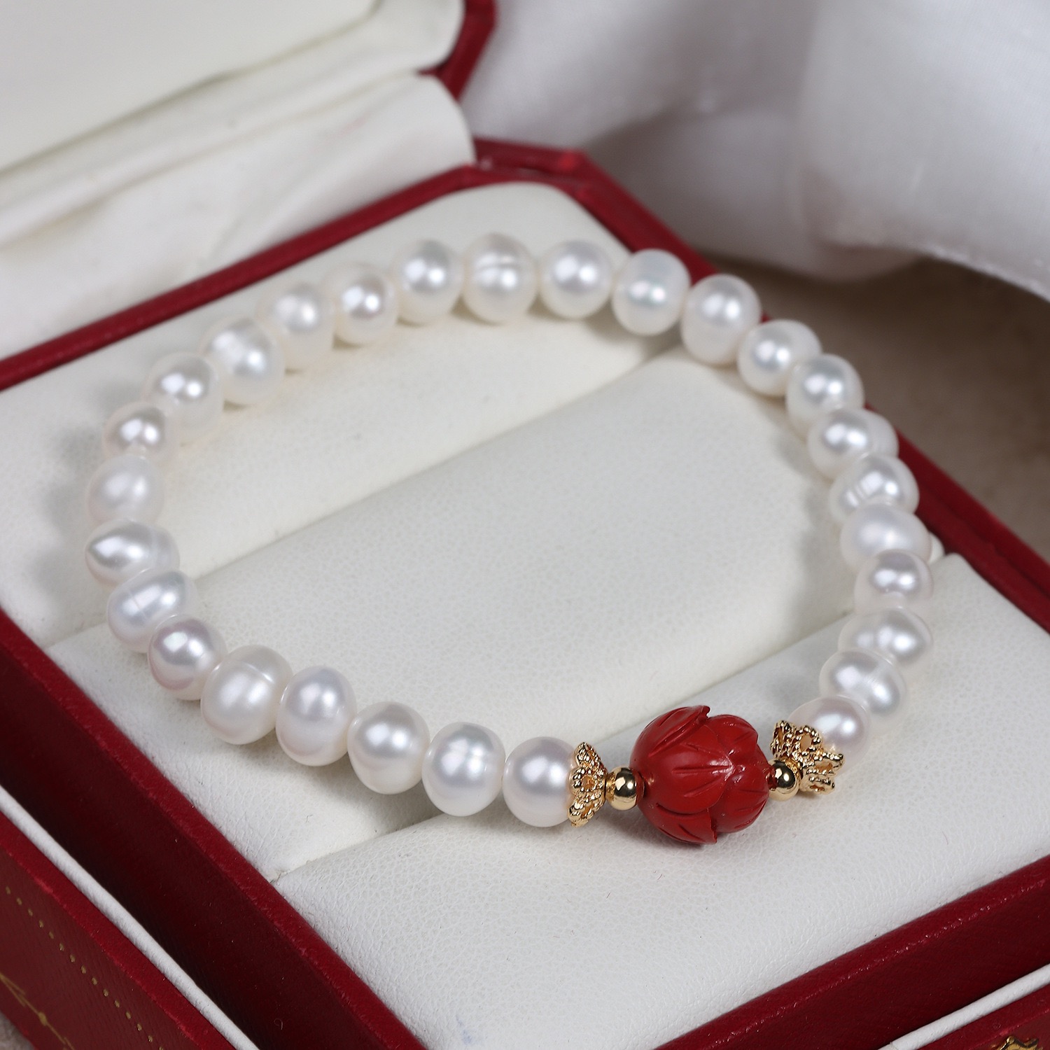 Elegant Pearl Bracelet