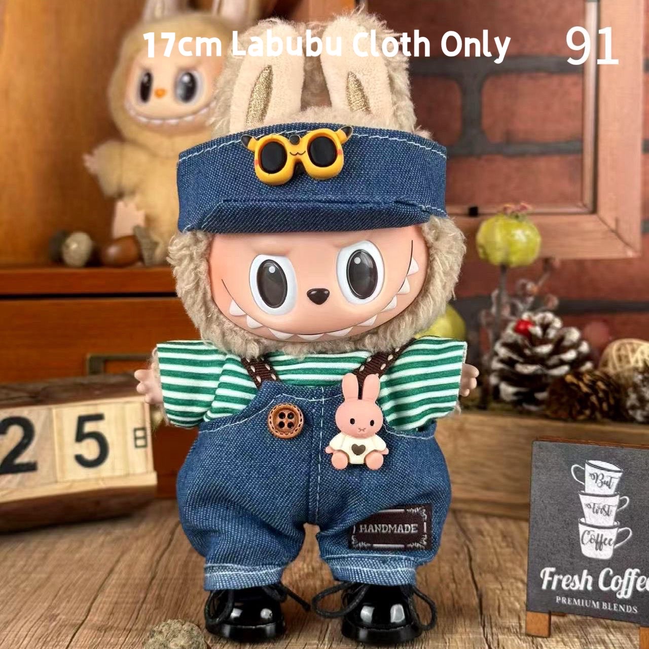 Labubu Cloth Doll 17cm