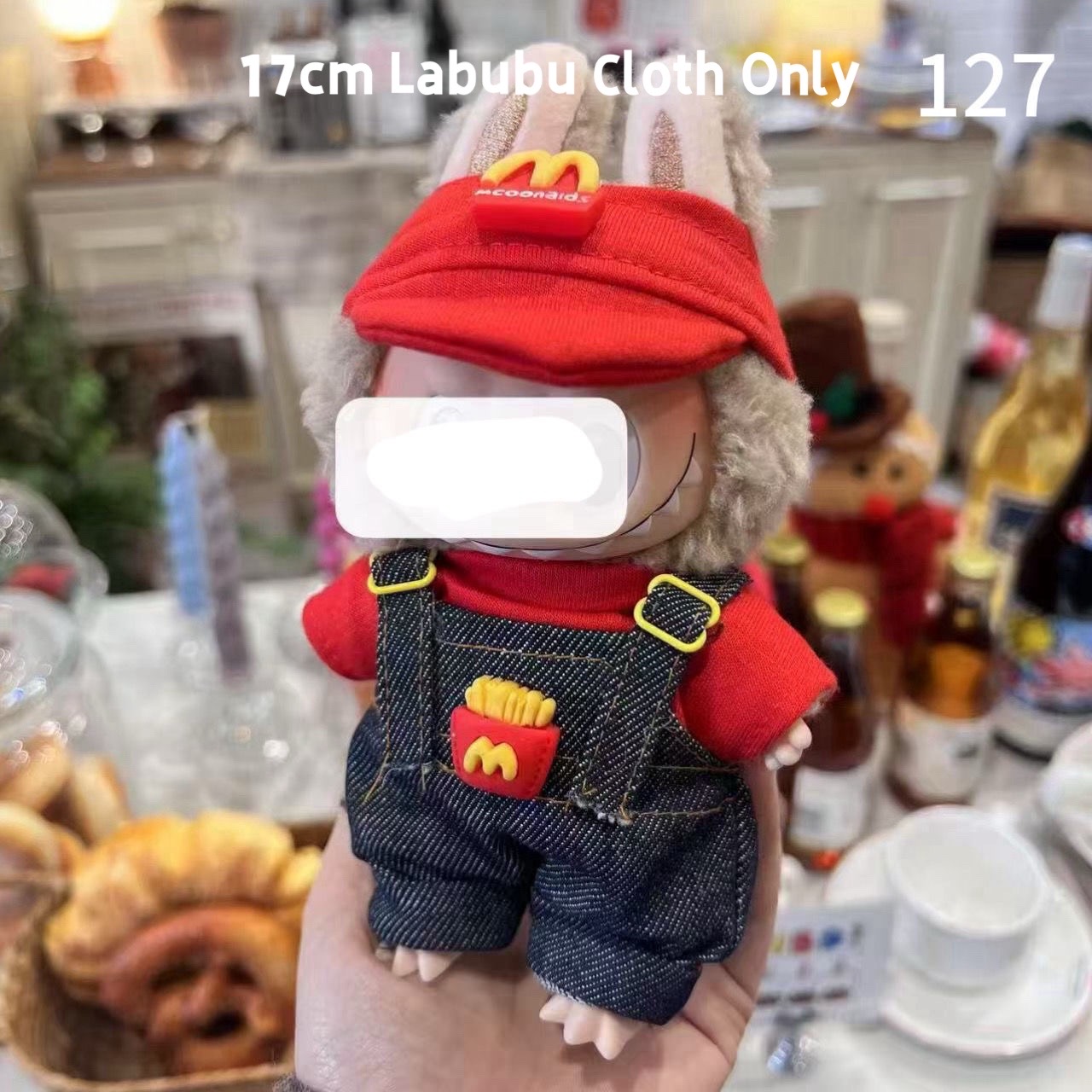 17cm Labubu Cloth Doll