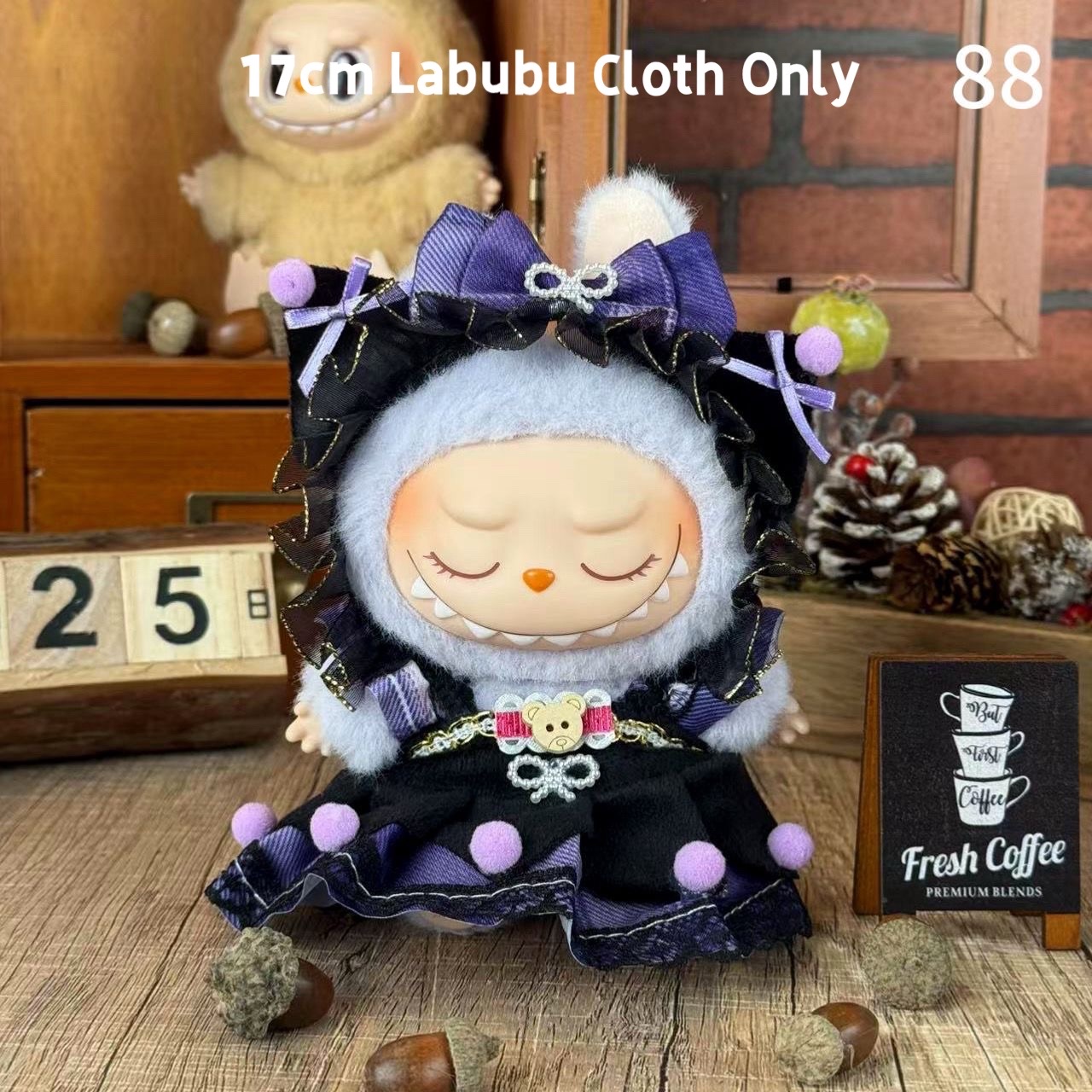 17cm Labubu Cloth Doll