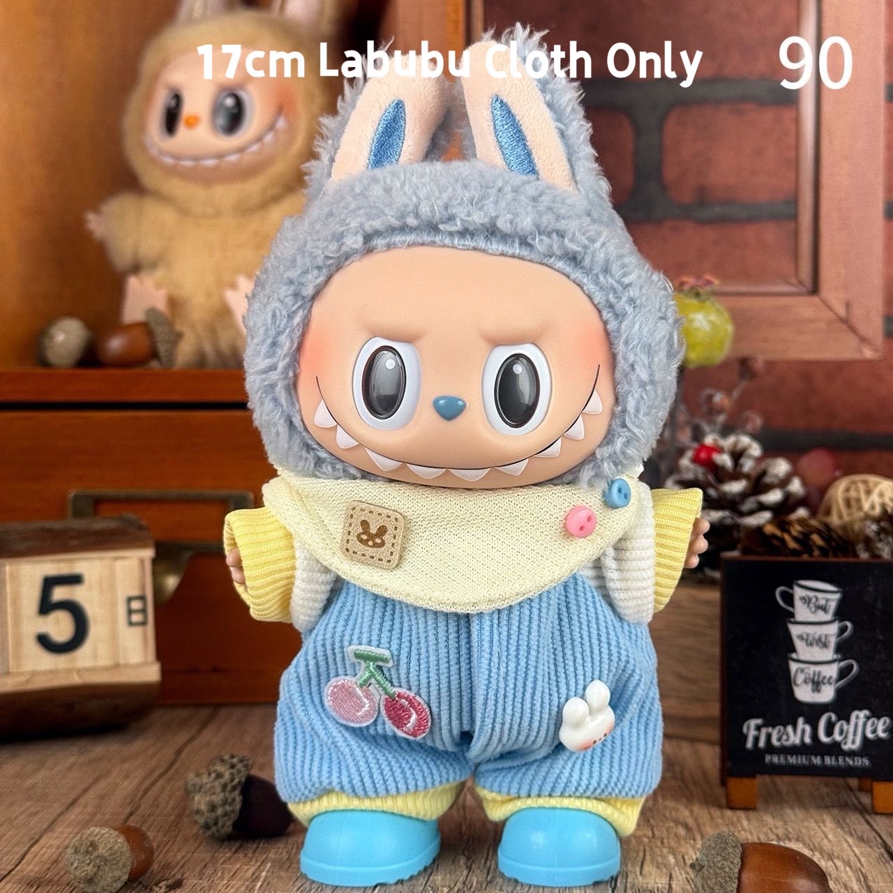 17cm Labubu Cloth Doll