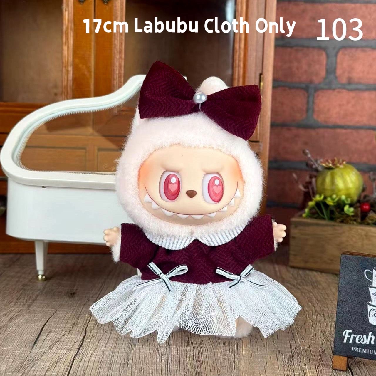 17cm Labubu Cloth Doll