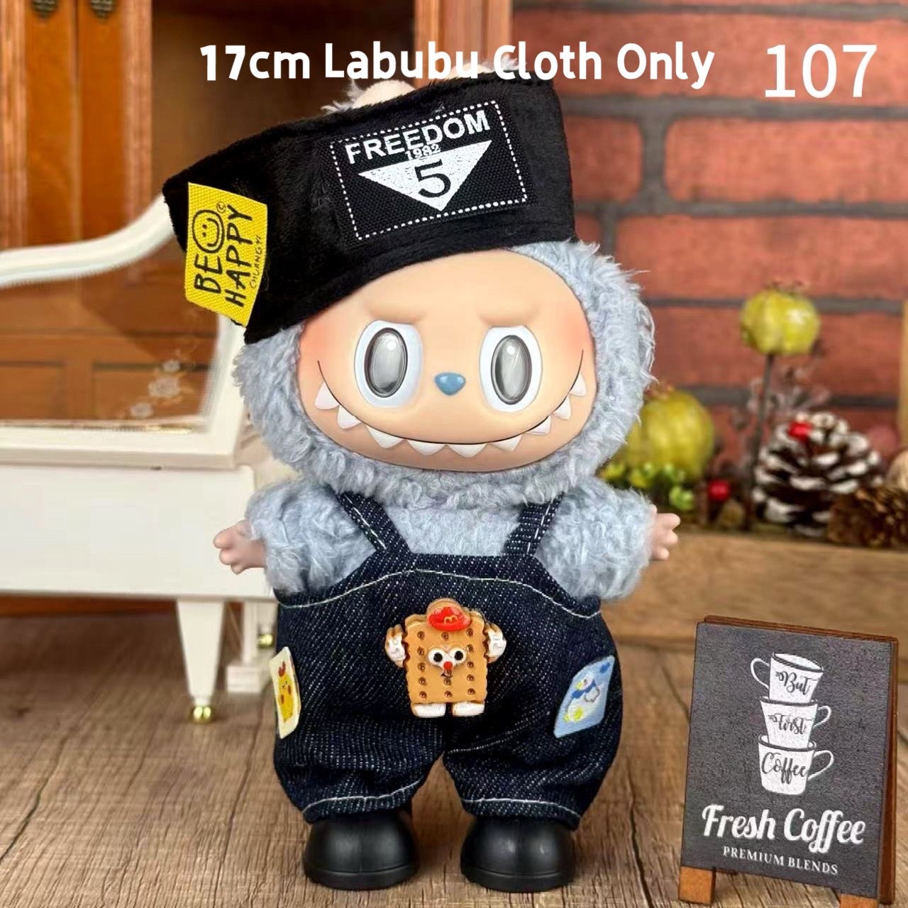 17cm Labubu Cloth Doll