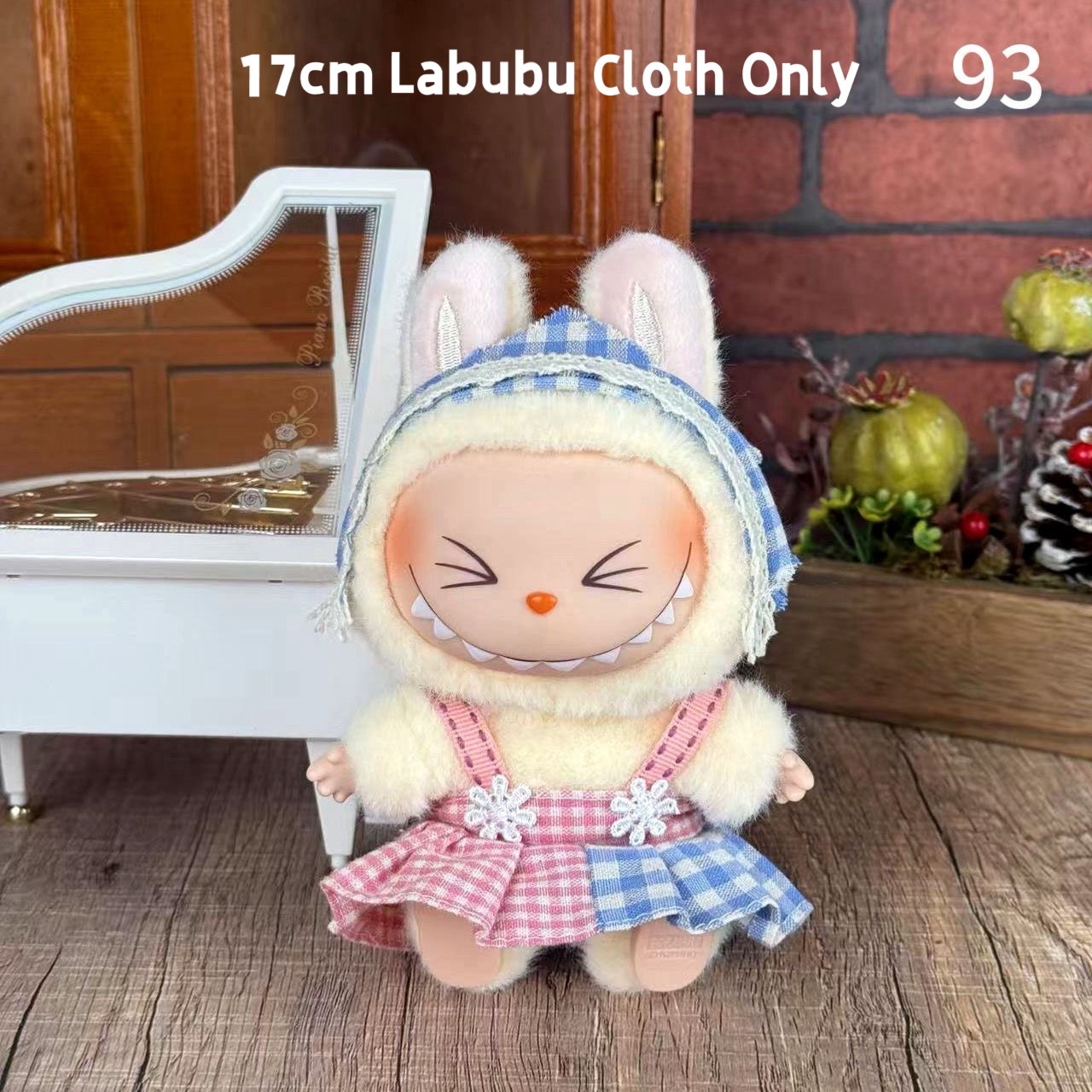17cm Labubu Plush Cloth