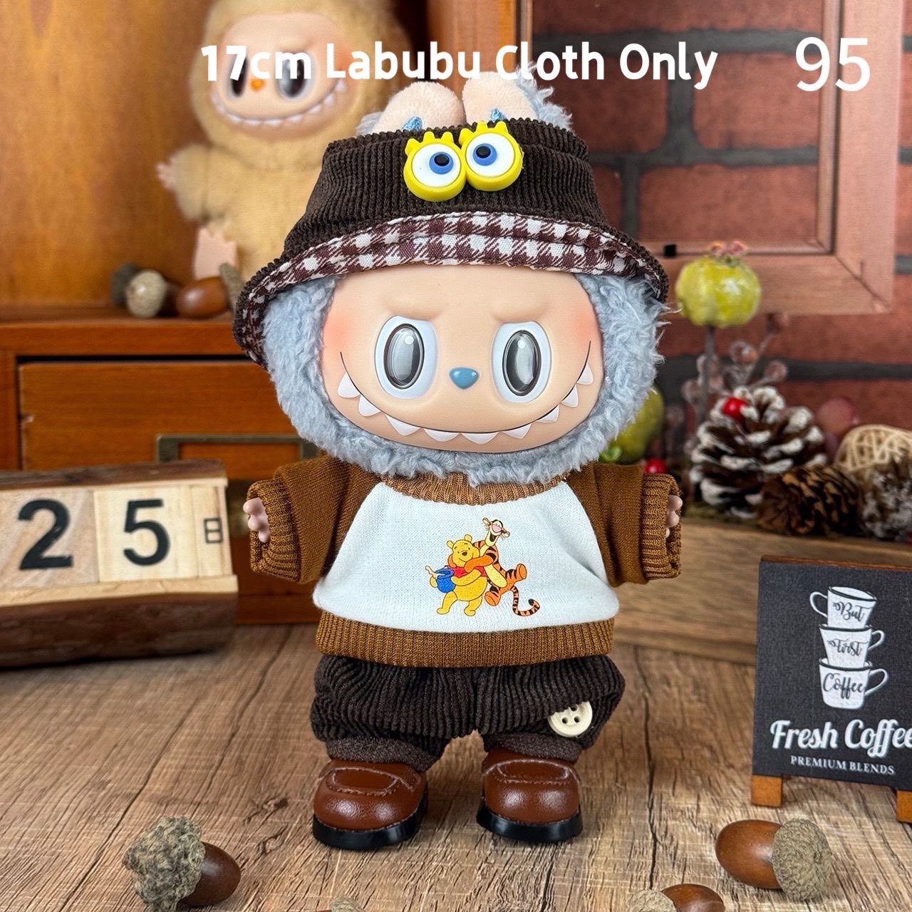 17cm Labubu Cloth Doll