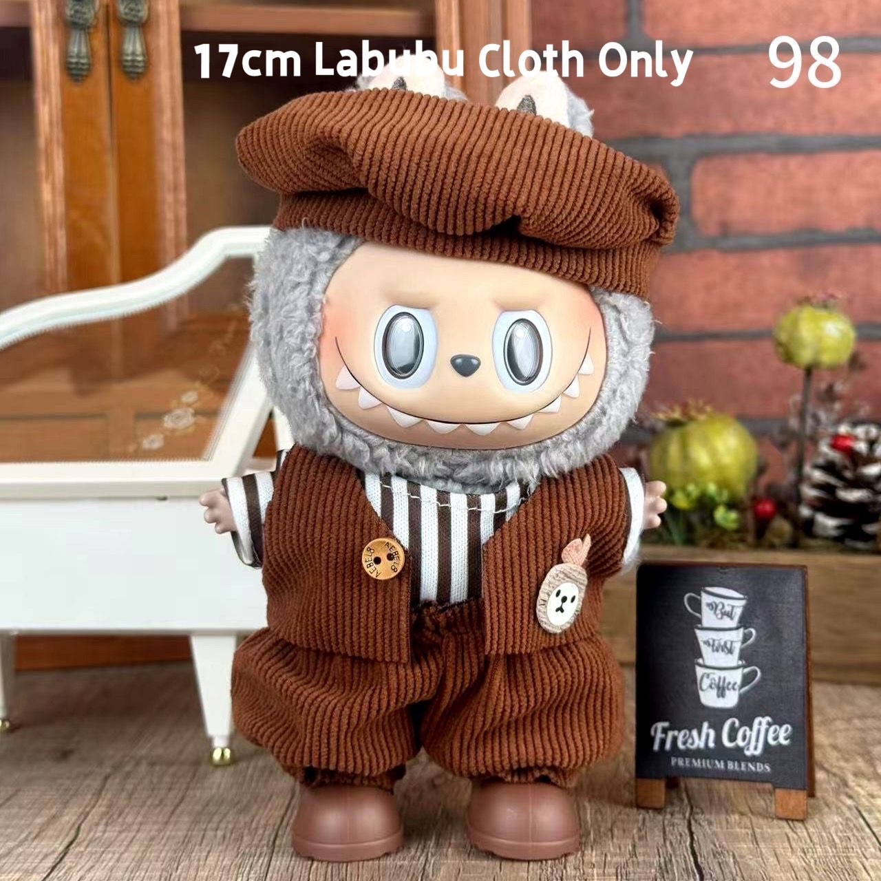 17cm Labubu Cloth