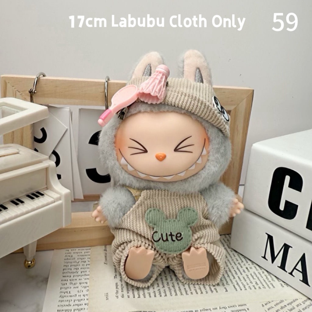 17cm Labubu Cloth