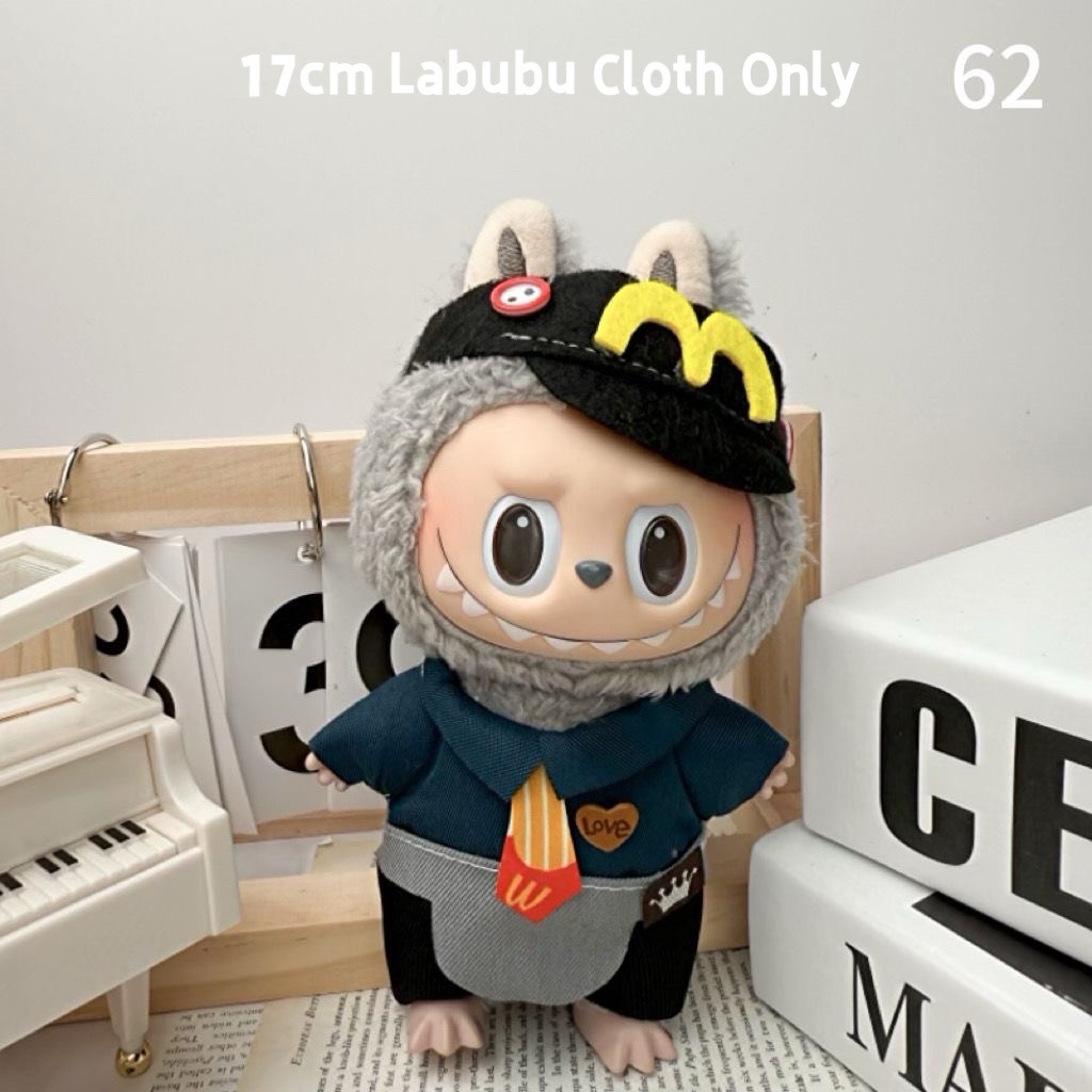 17cm Labubu cloth