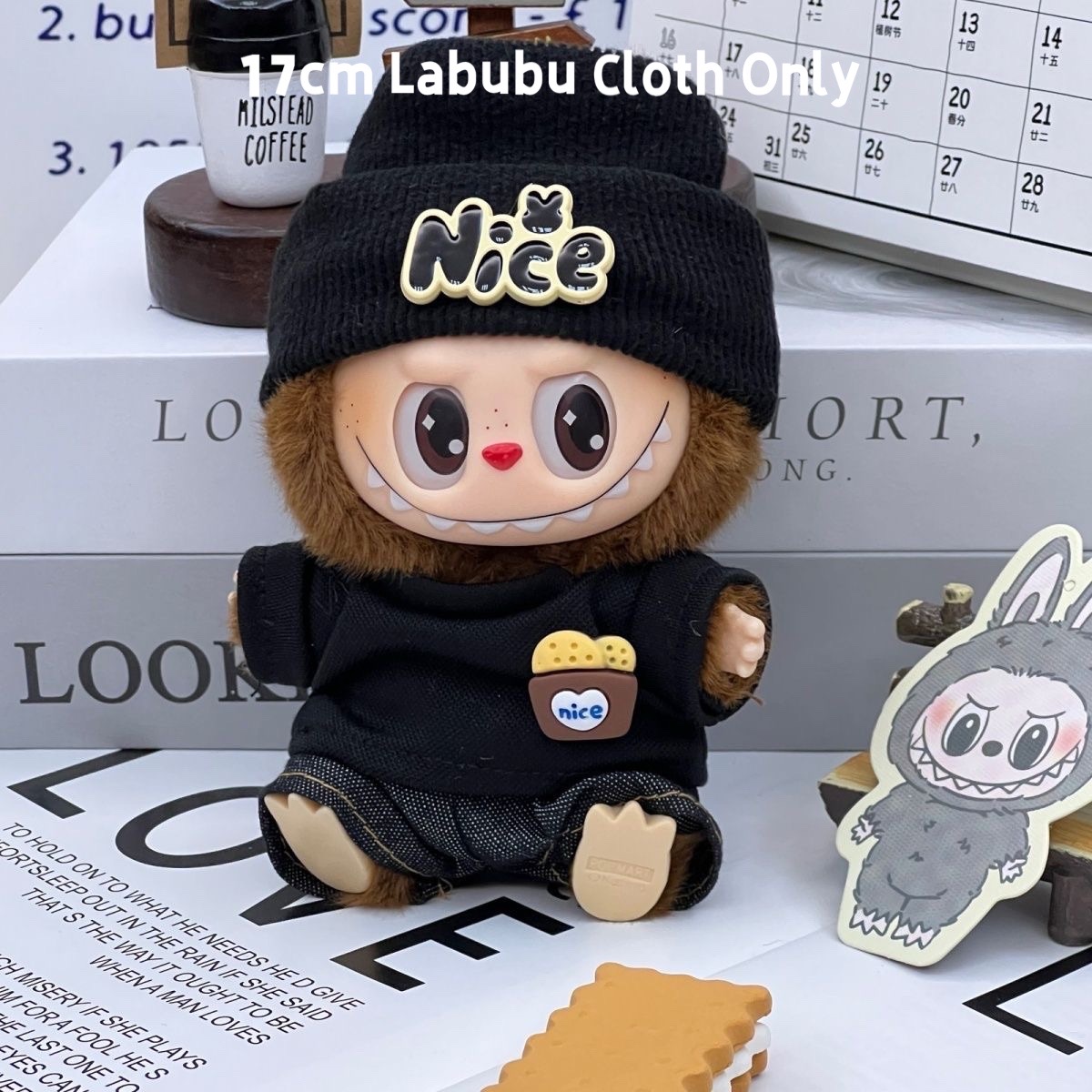 17cm Labubu Cloth Doll