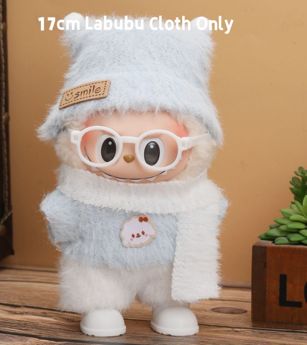 17cm Labubu Cloth