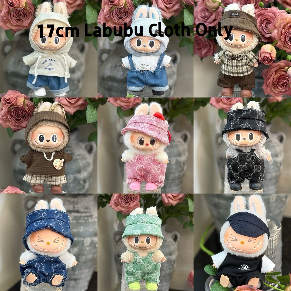 17cm Labubu Cloth