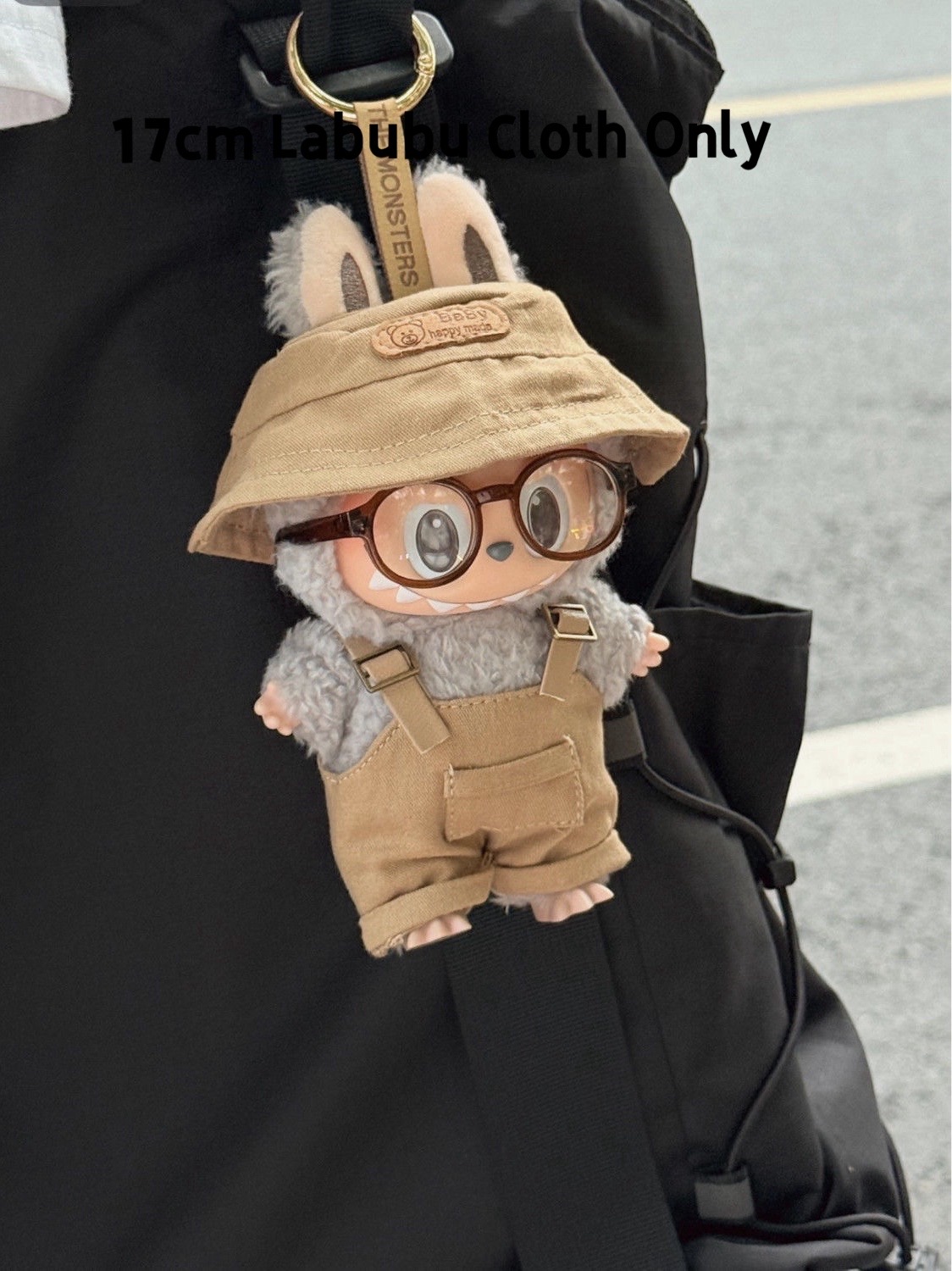 17cm labubu cloth only
