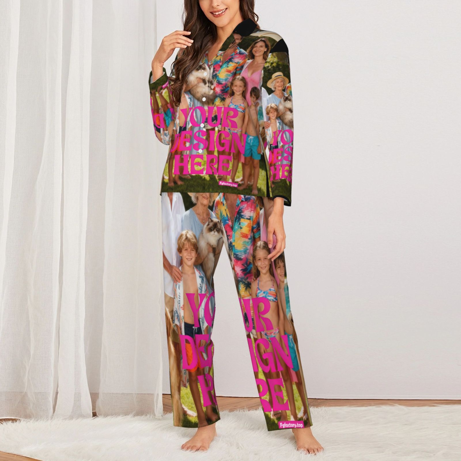 Custom Photo Print Pajamas
