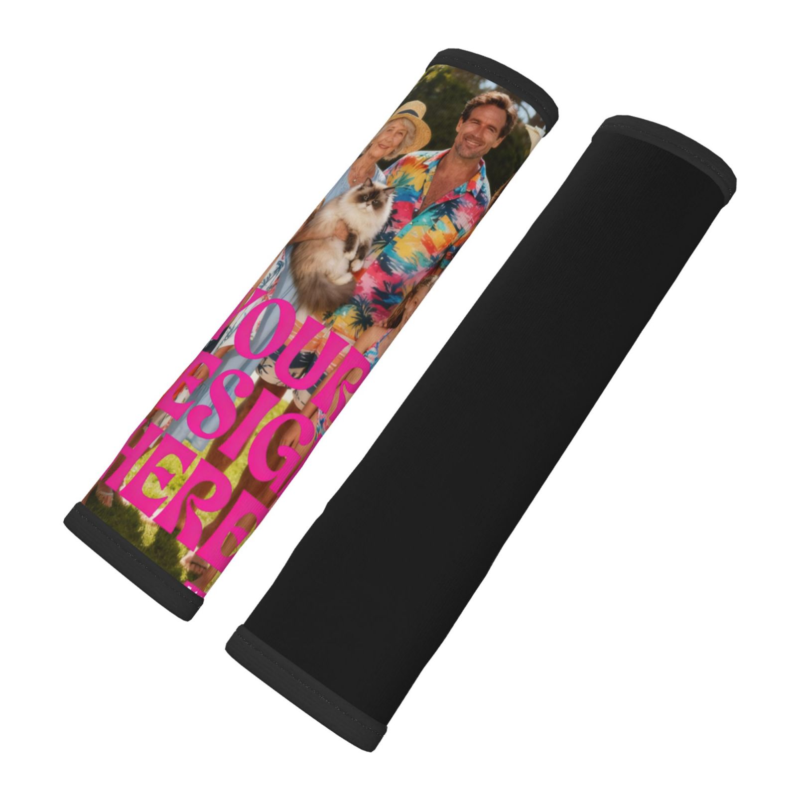 Customized  print on demand seat belt cover