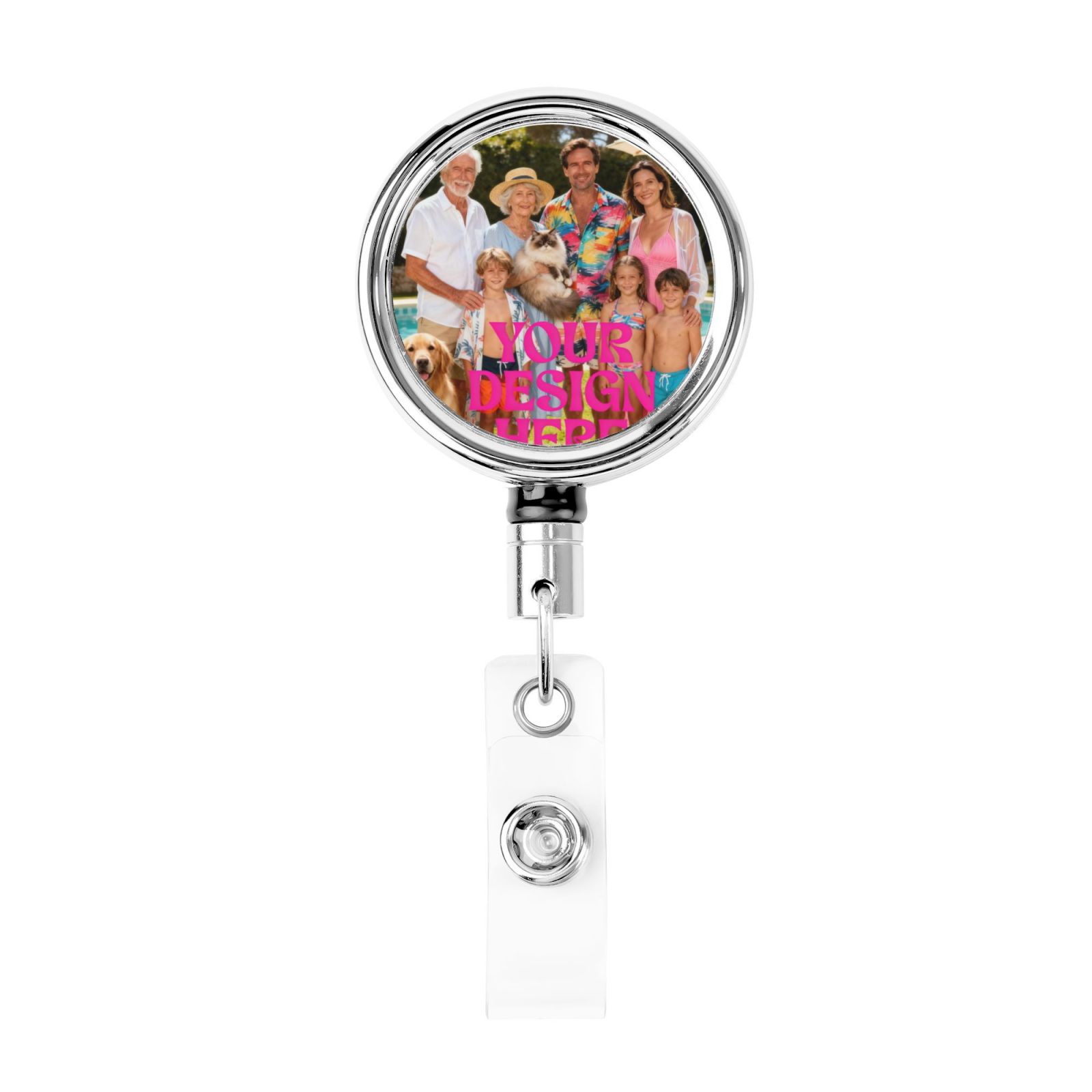 Custom Photo Badge Reel