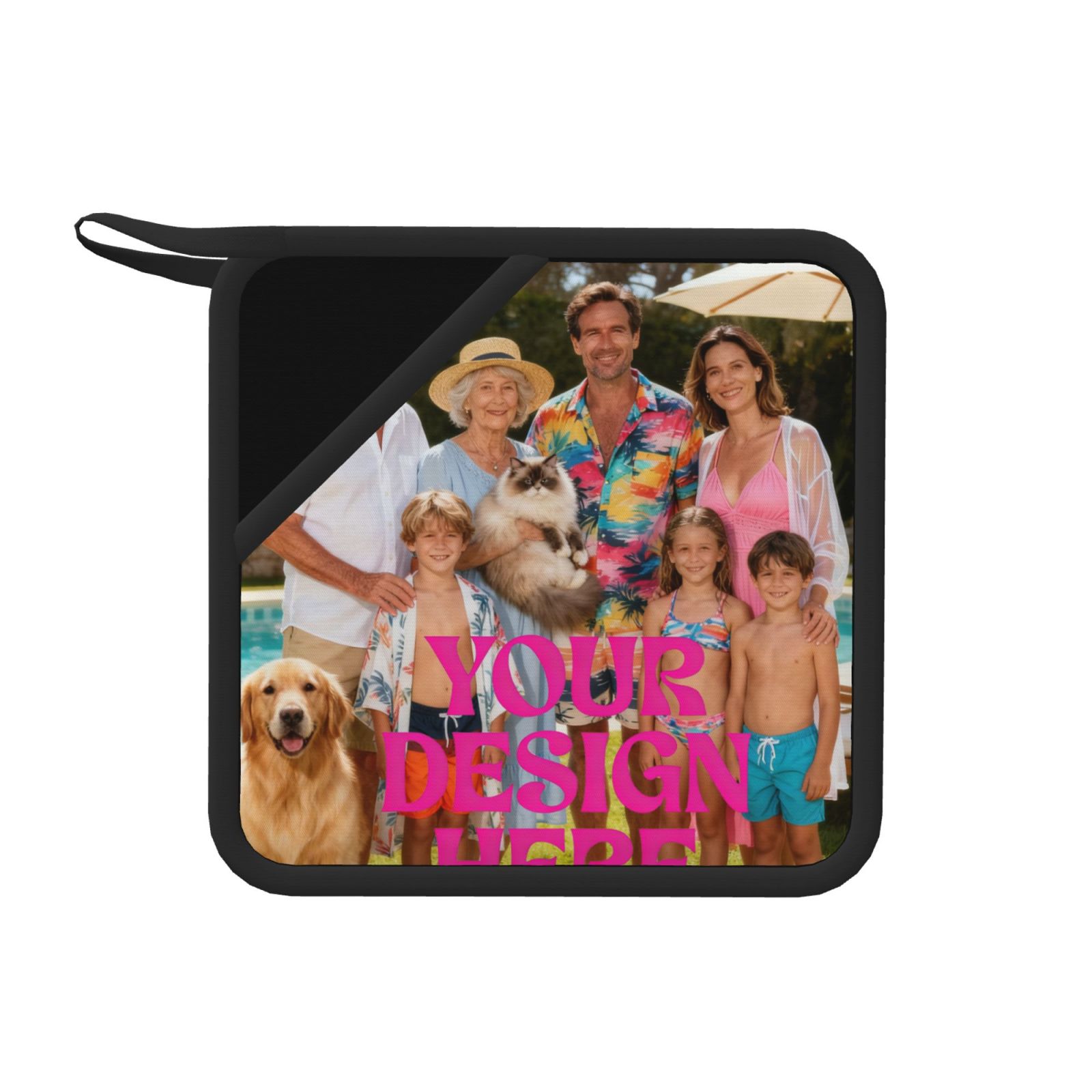 Custom Photo Pot Holder