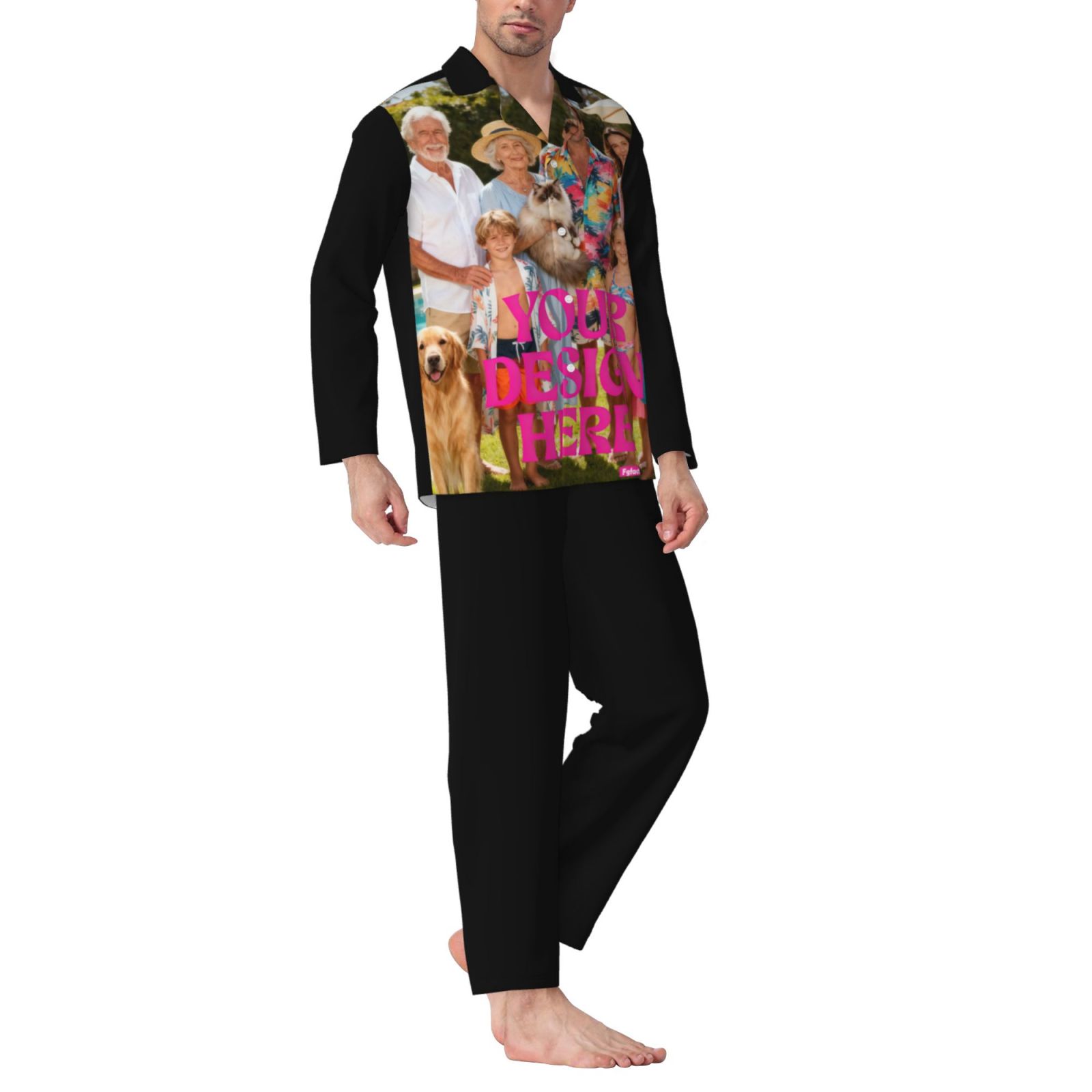 Custom Photo Pajama Set