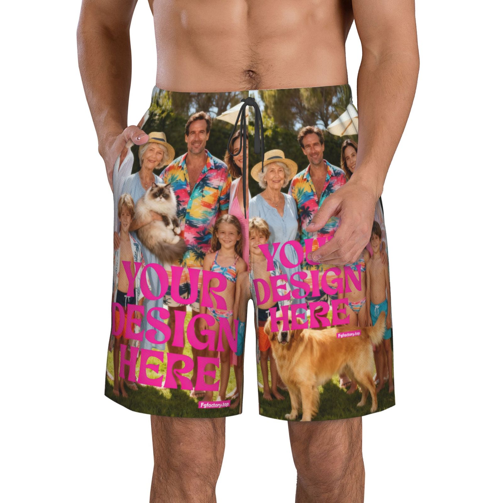 Custom Photo Board Shorts