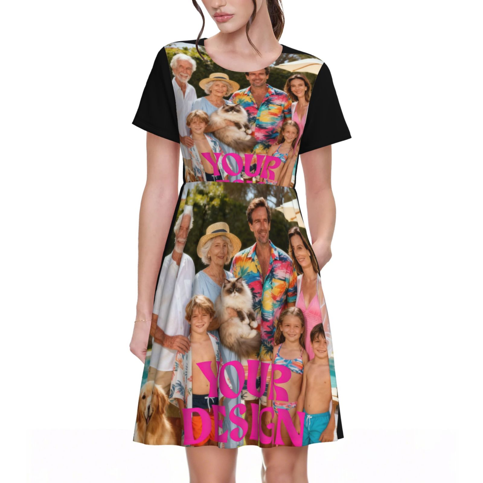 Custom Photo Print Dress