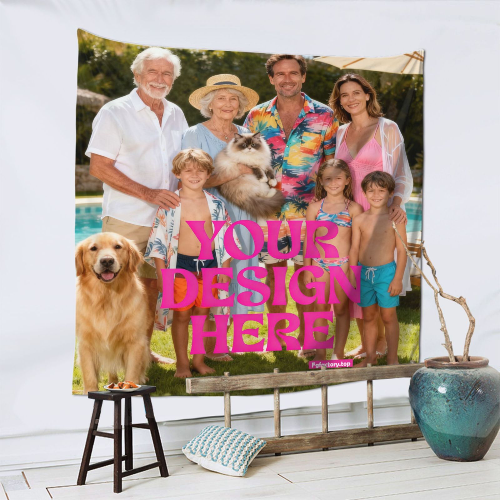 Custom Photo Blanket