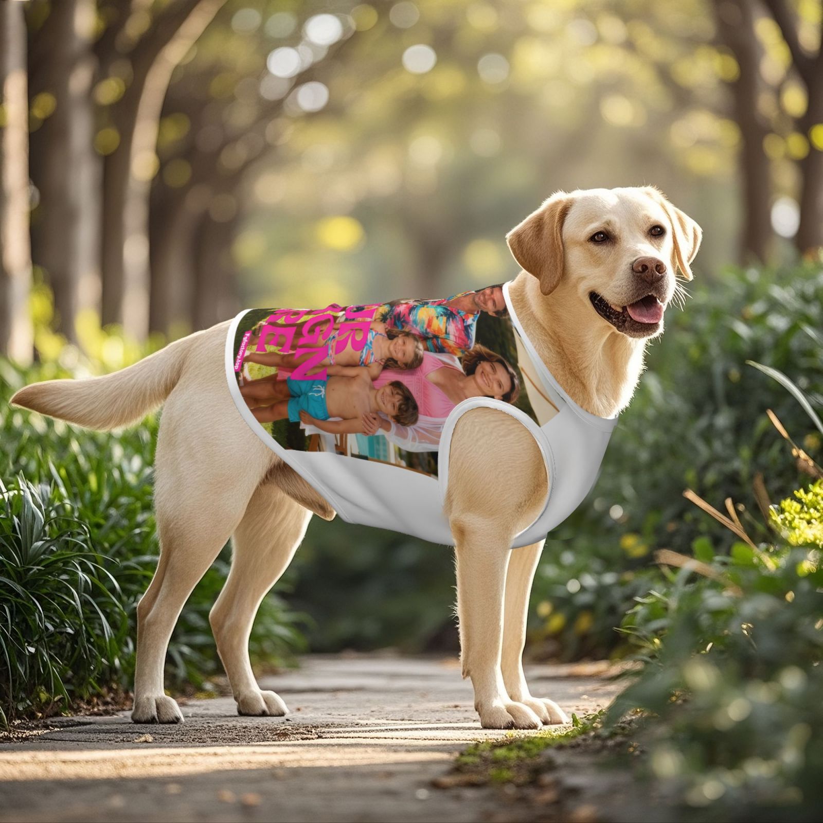 Custom Photo Dog Vest