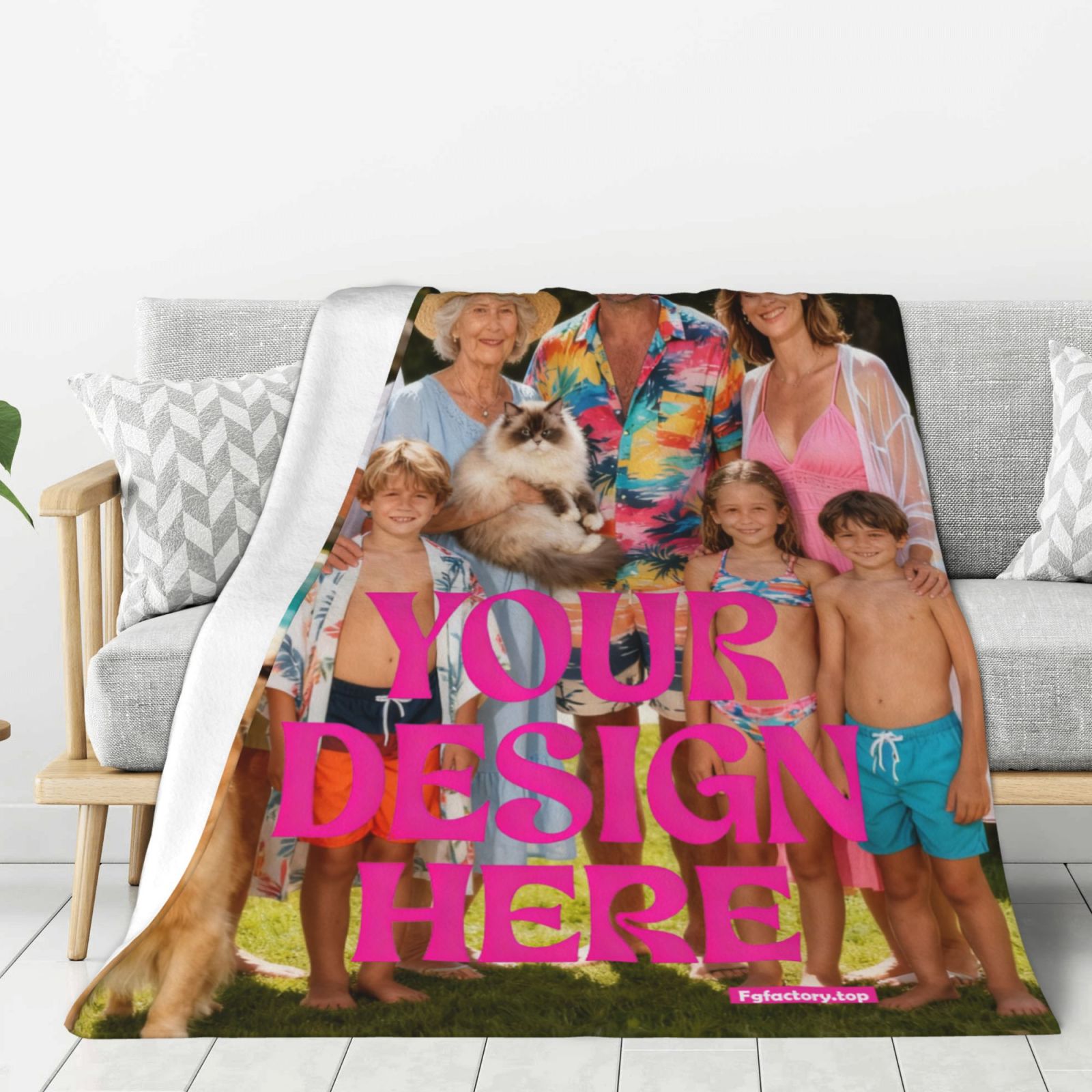 Personalized Photo Blanket