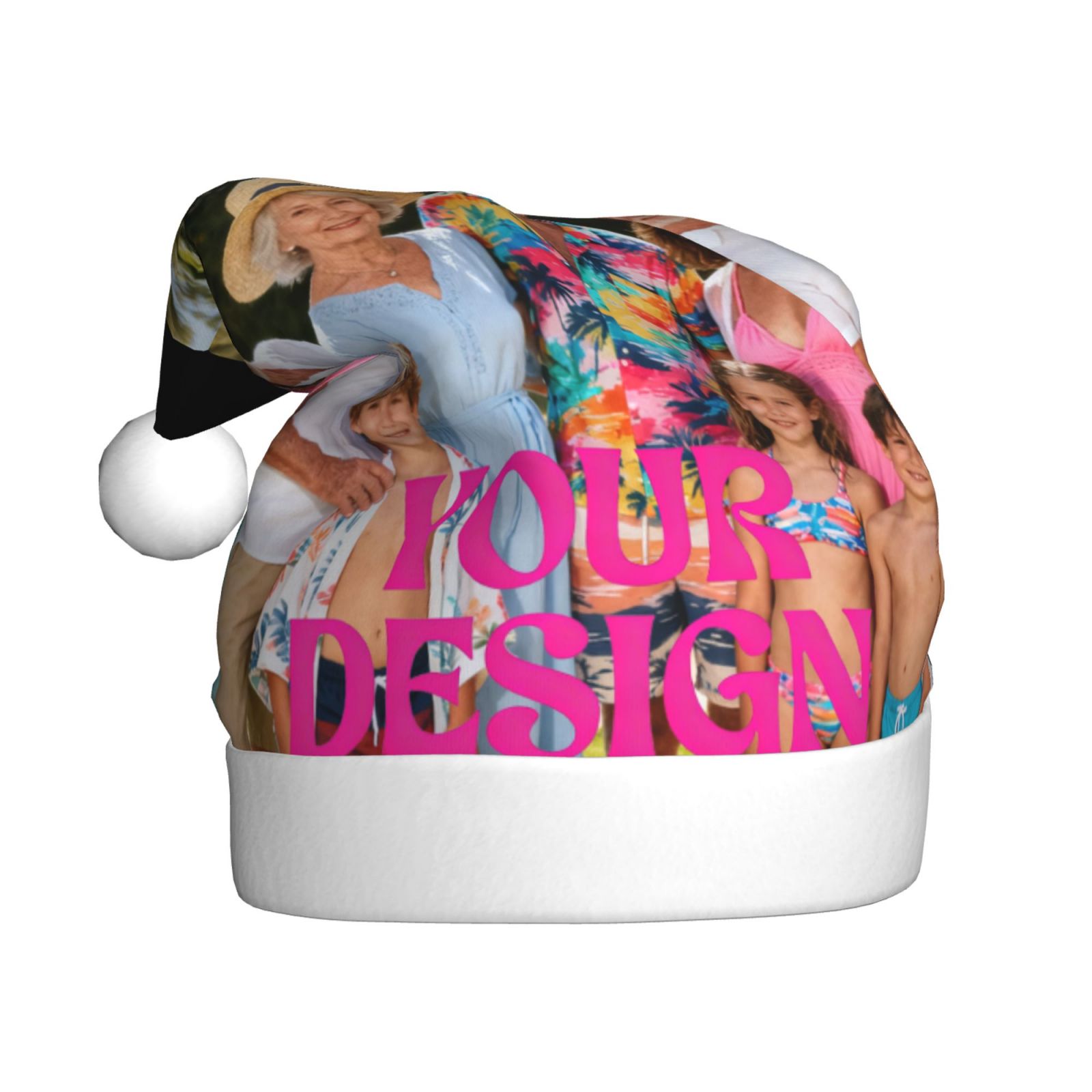 Custom Photo Santa Hat