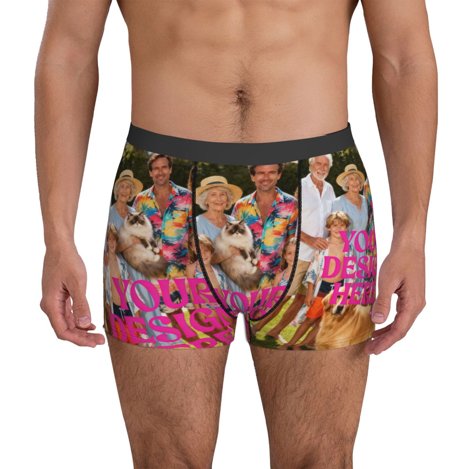 Custom Photo Boxer Briefs