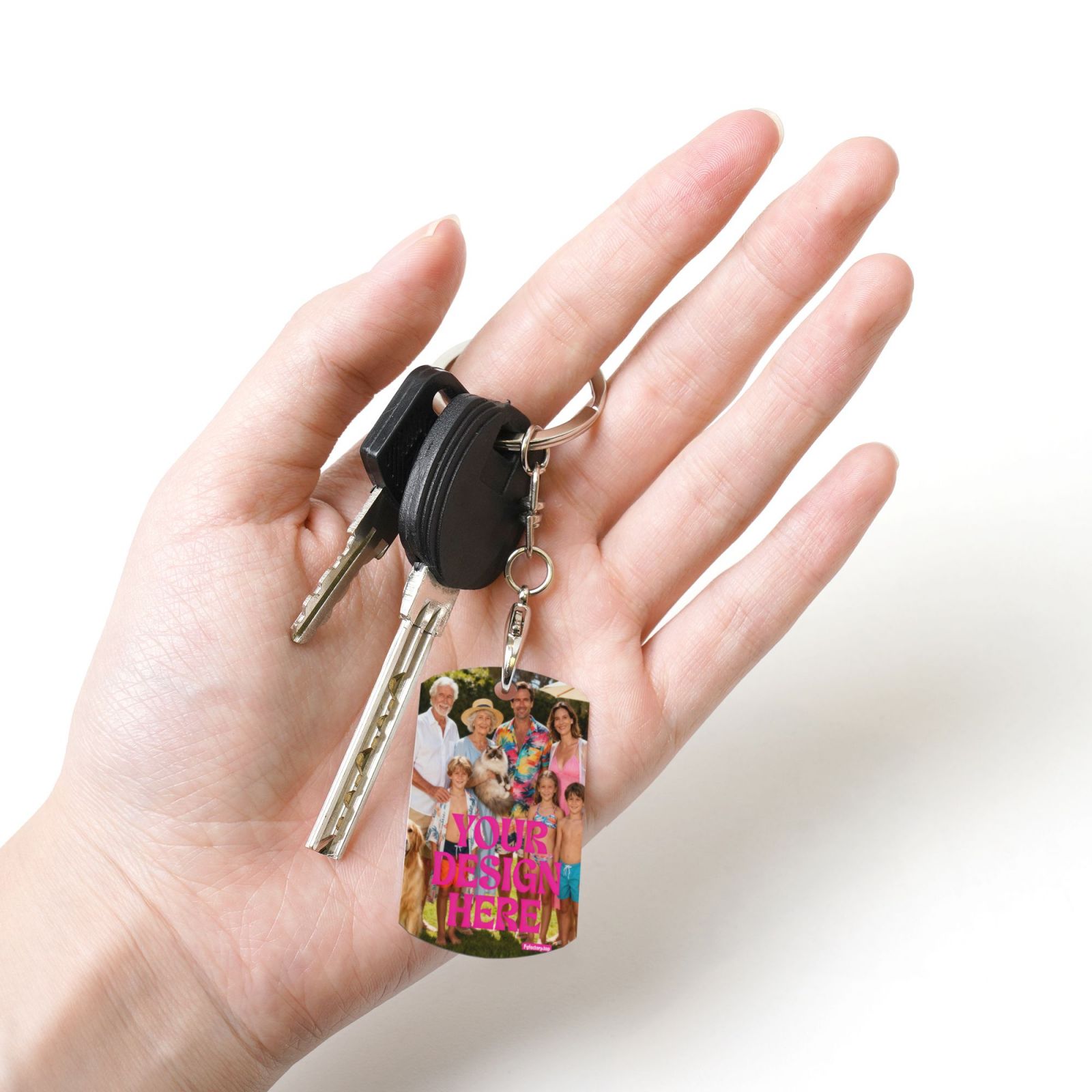 Custom Photo Keychain