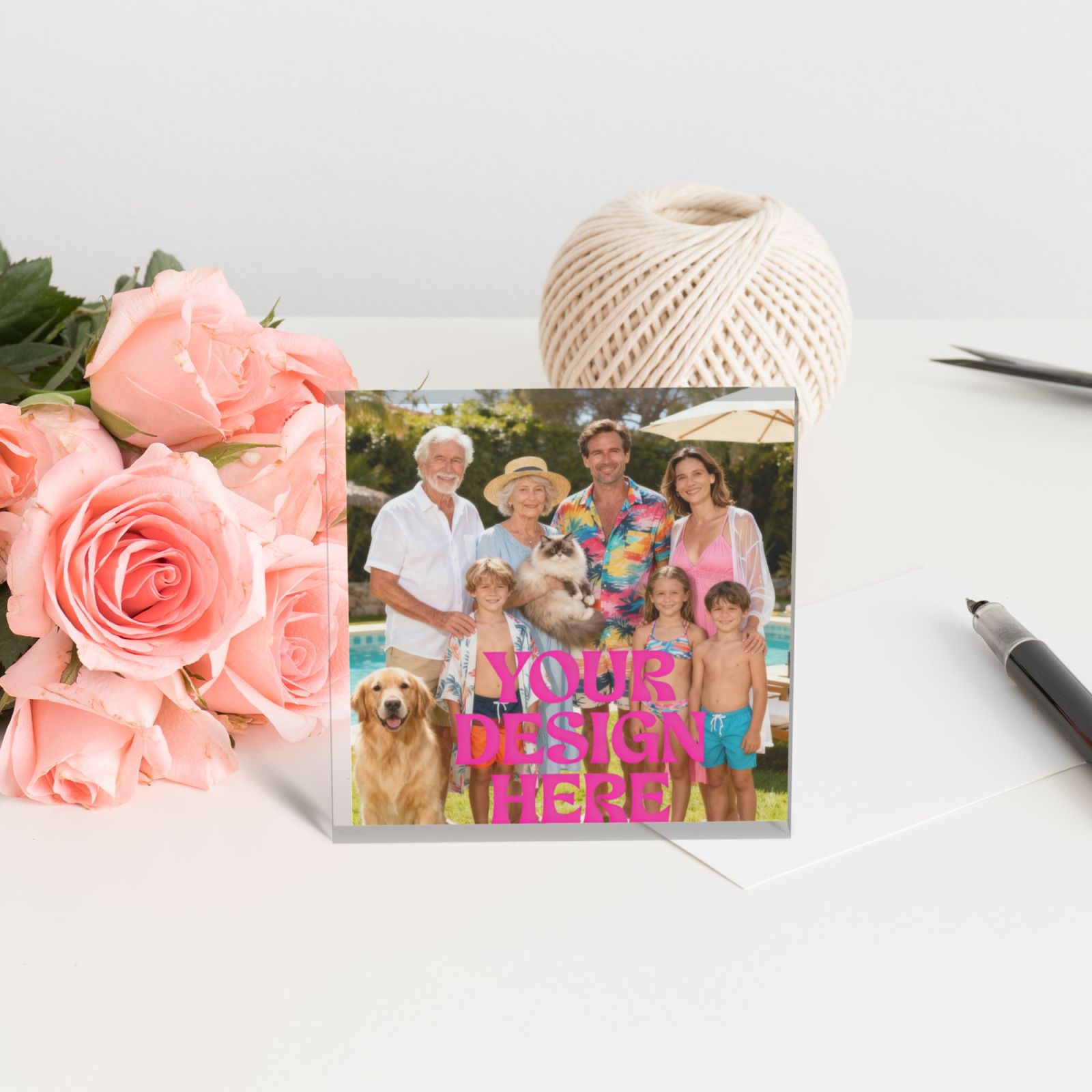 Personalized Photo Greeting Card