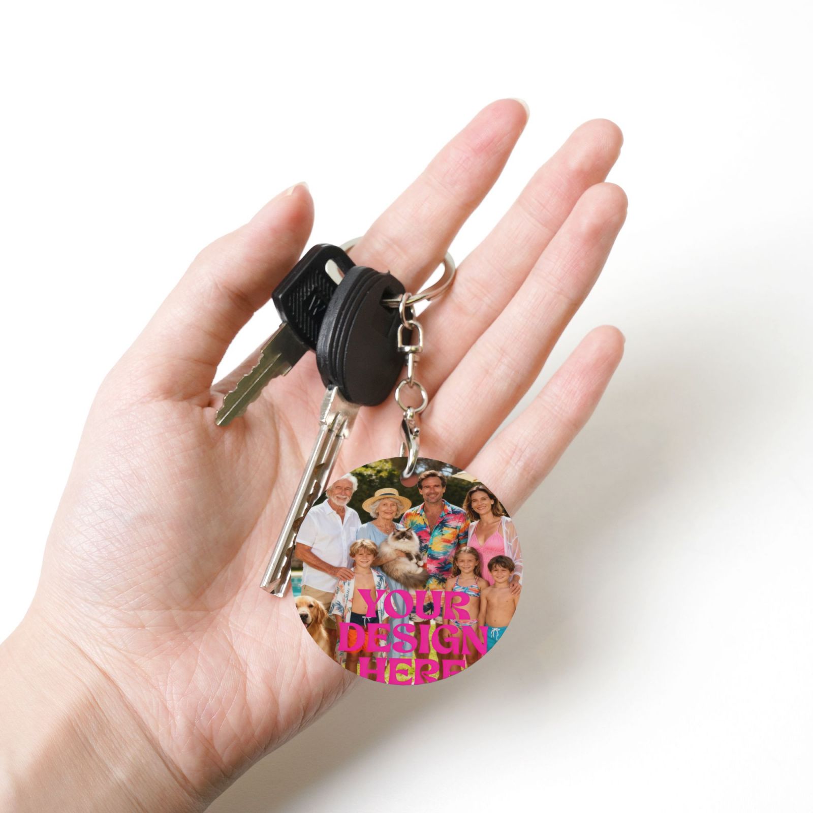 Custom Photo Keychain