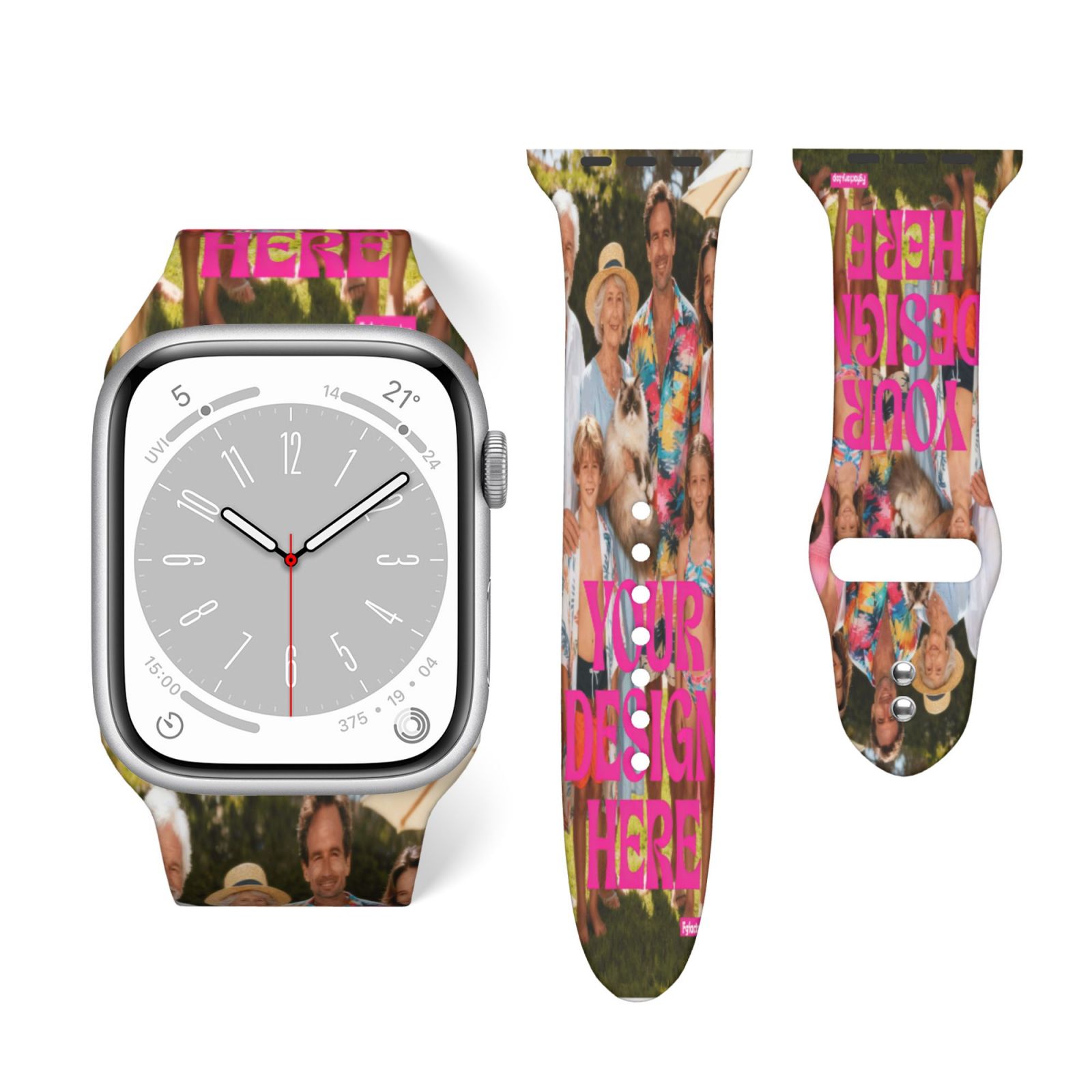 Custom Printed Apple Watch Band straps
