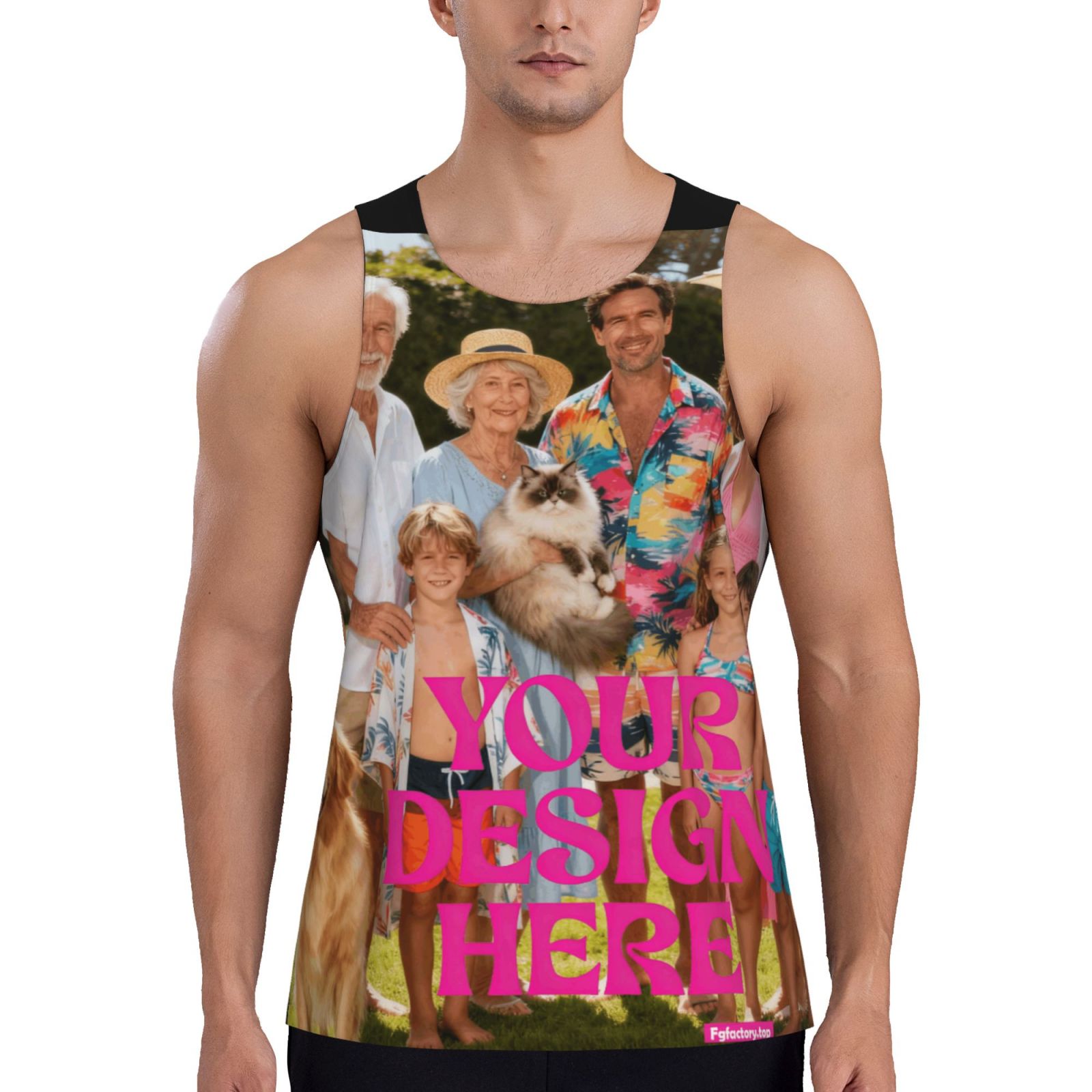 Custom Sleeveless Tank Top