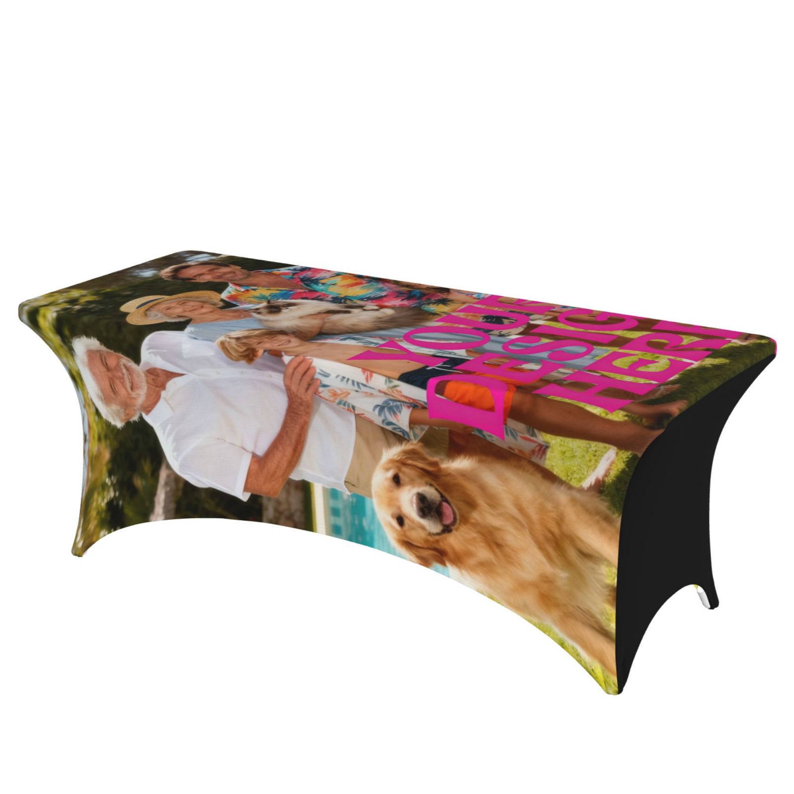 Custom Printed Stretch Table Cover