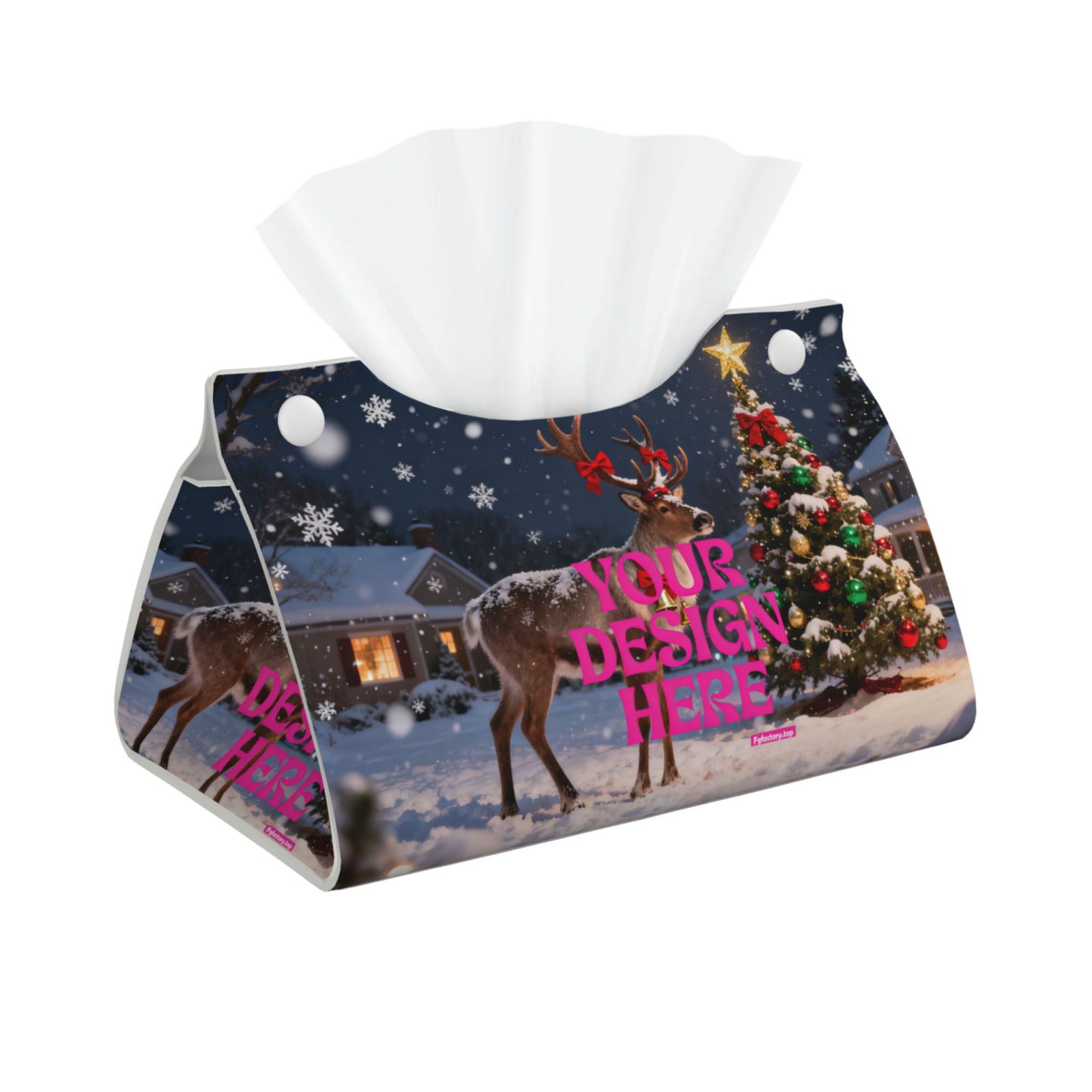 Christmas-themed Tissue Box