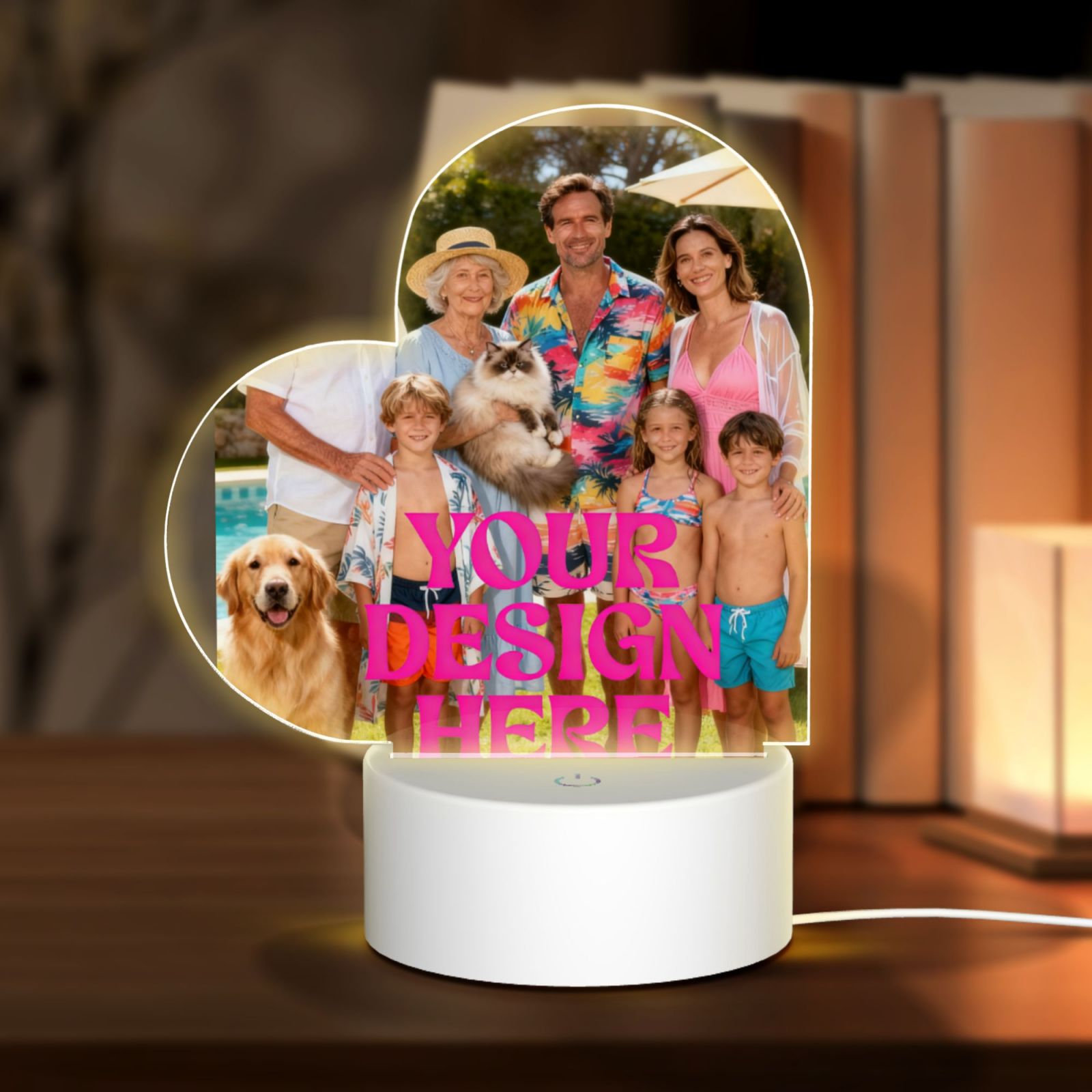 Custom Photo LED Night Light