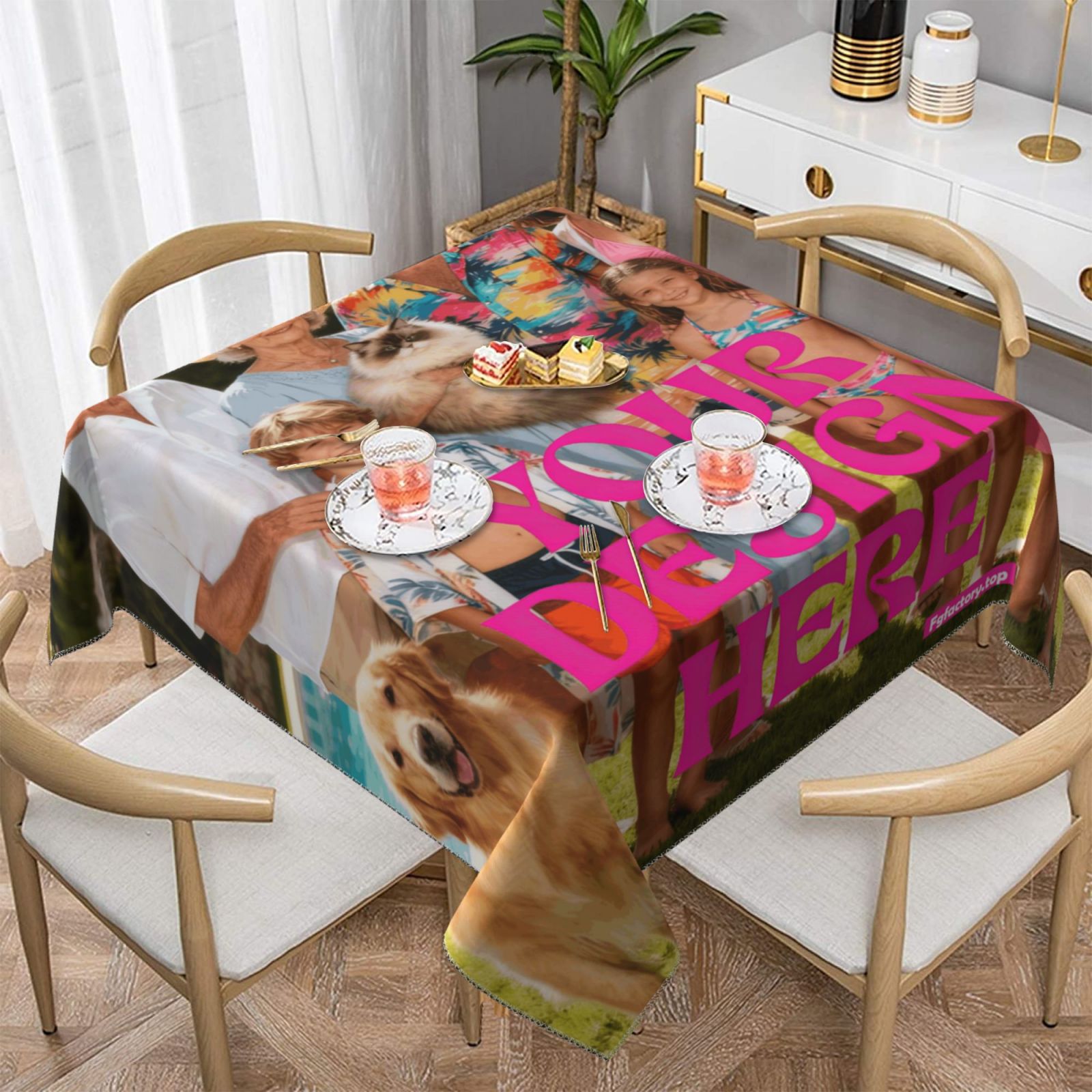 Custom Printed Tablecloth