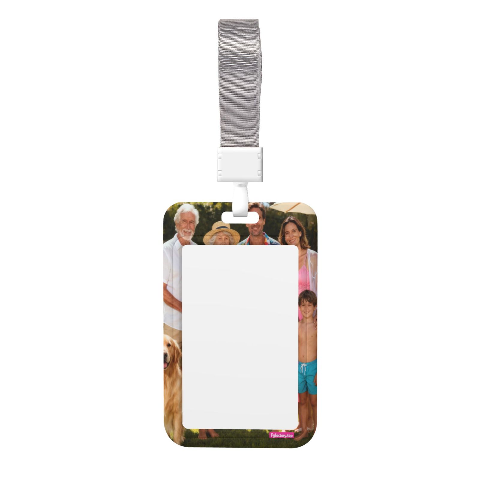 Custom Photo Luggage Tag