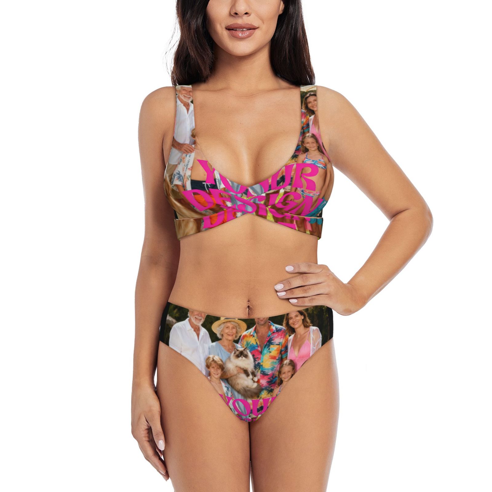 Custom Print Bikini Set